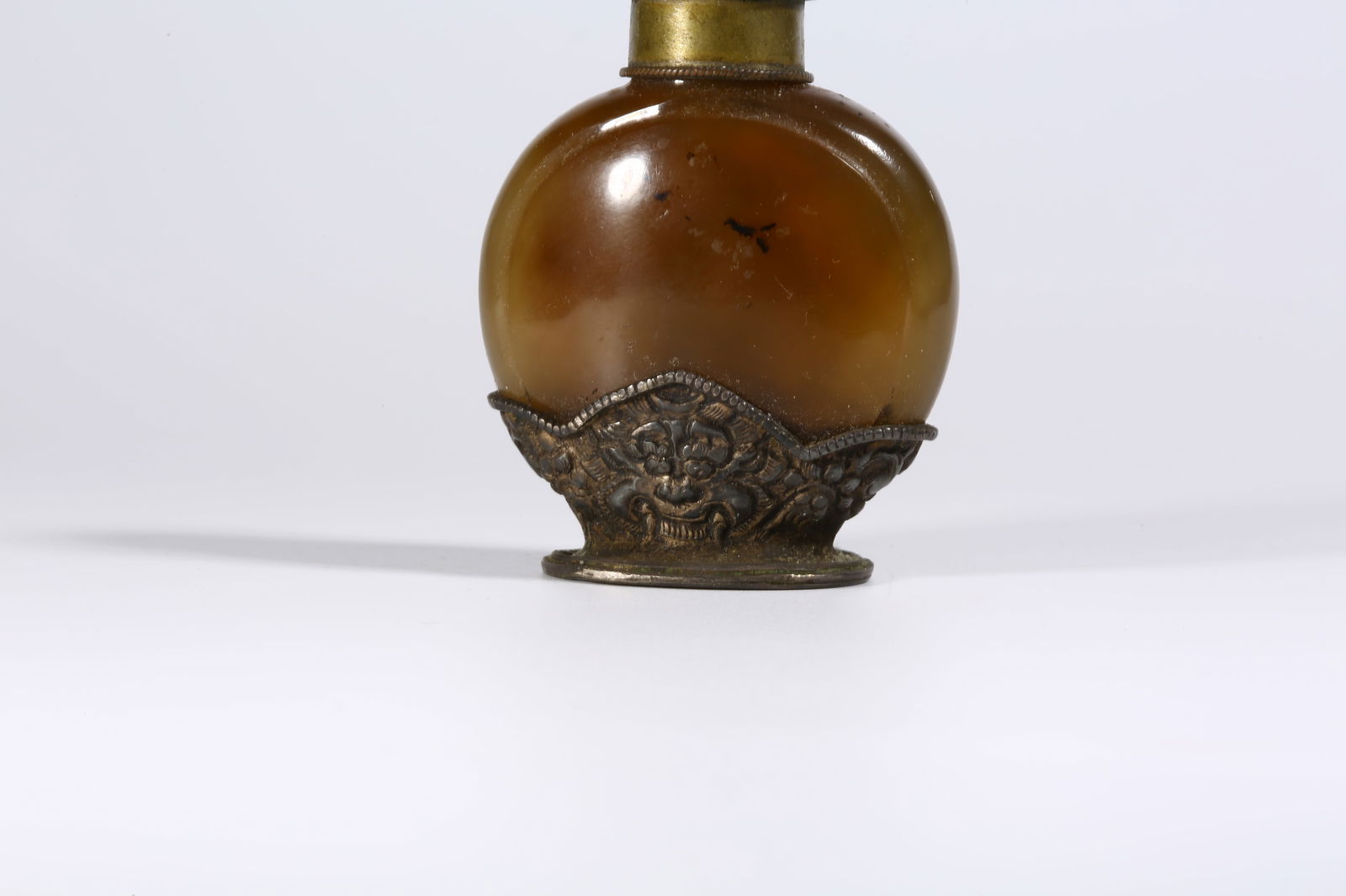 A AGATE SNUFF BOTTLE - 3