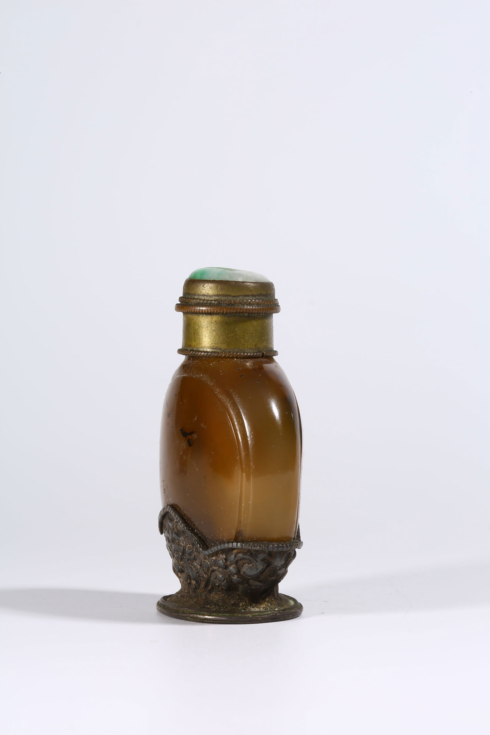 A AGATE SNUFF BOTTLE - 4