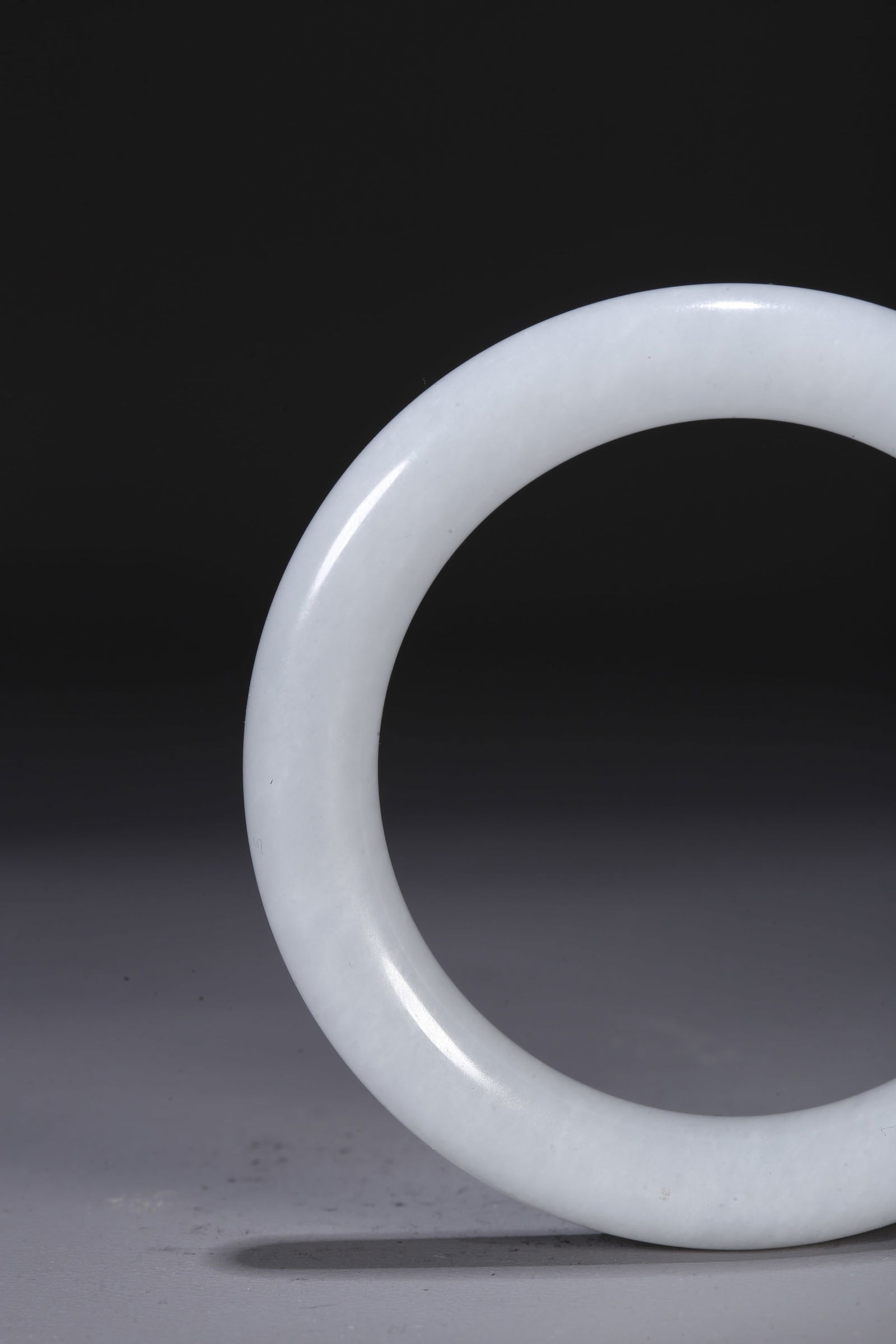 A HETIAN JADE BANGLE - 8