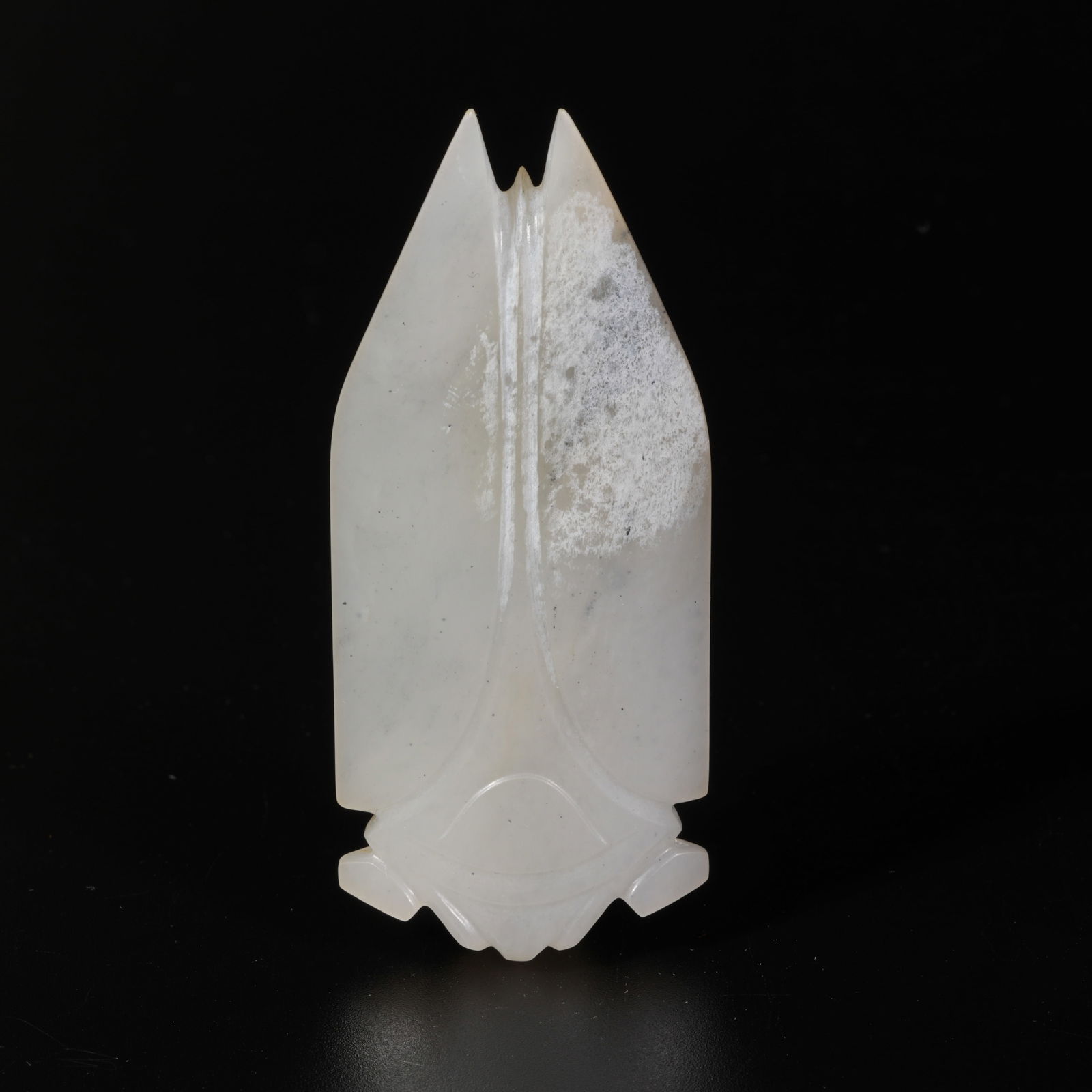 A HETIAN JADE CICADA: Hetian Jade Cicada