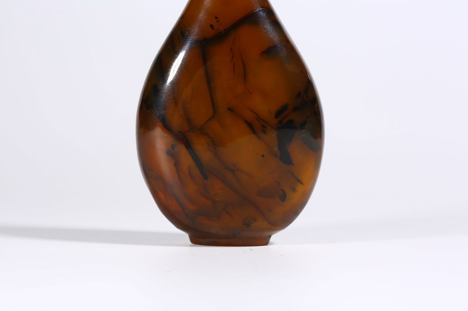 A AGATE SNUFF BOTTLE - 3