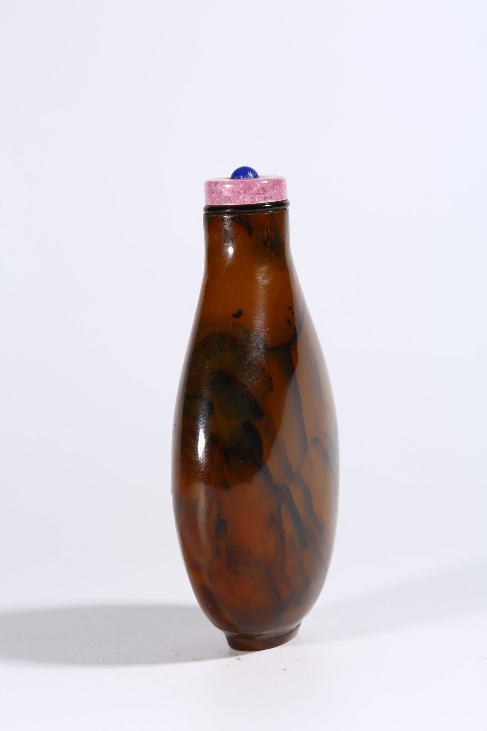 A AGATE SNUFF BOTTLE - 5