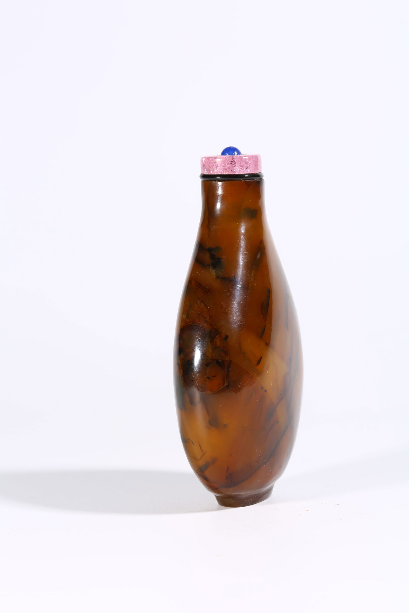A AGATE SNUFF BOTTLE - 7