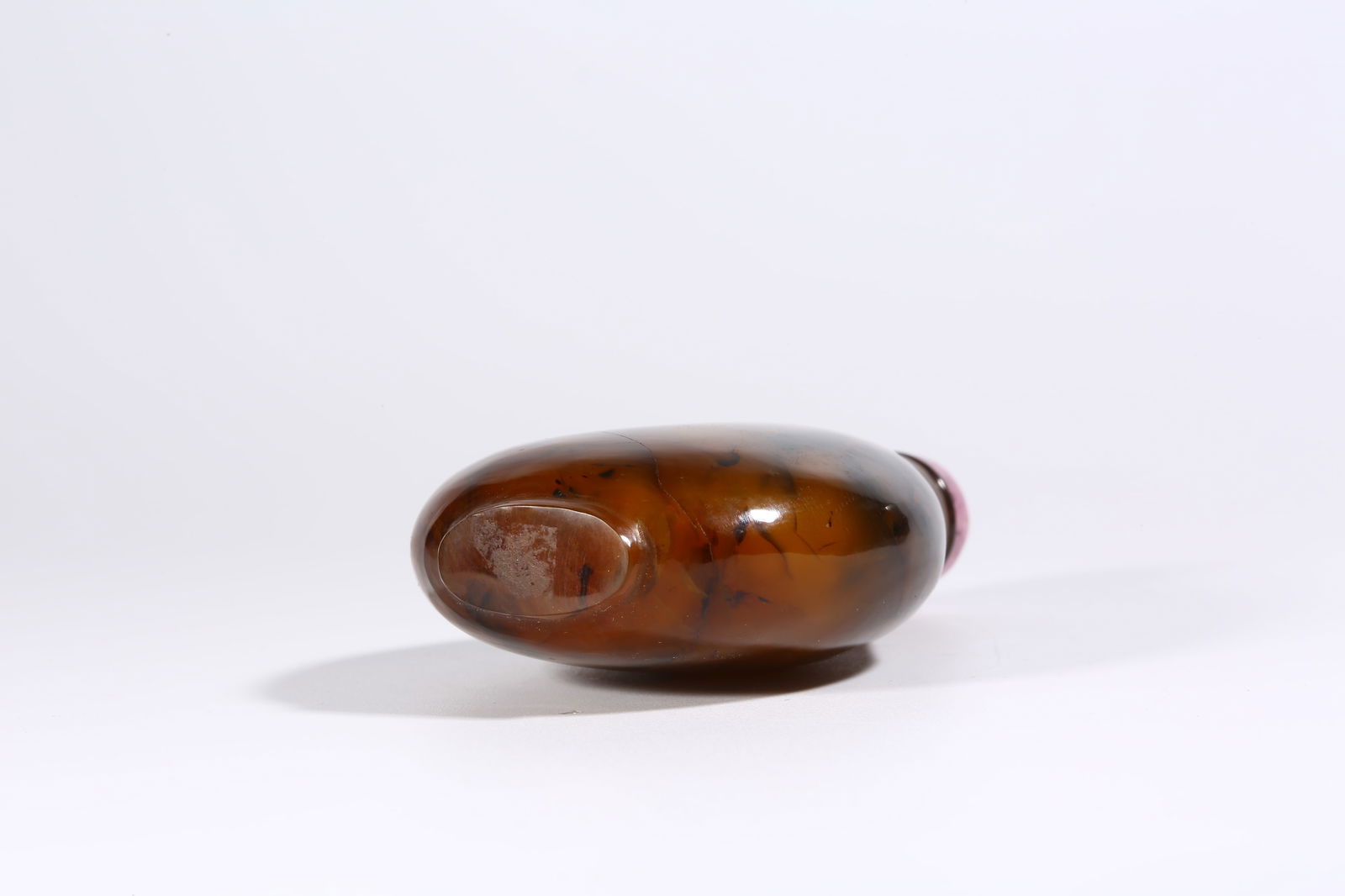 A AGATE SNUFF BOTTLE - 9