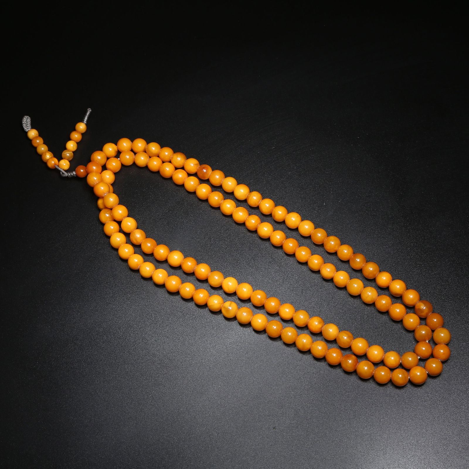 A AMBER MALA BEADS STRAND (1 of 7)