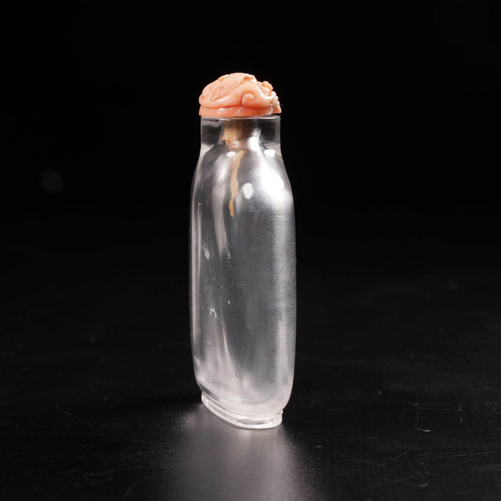 A CRYSTAL SNUFF BOTTLE - 5