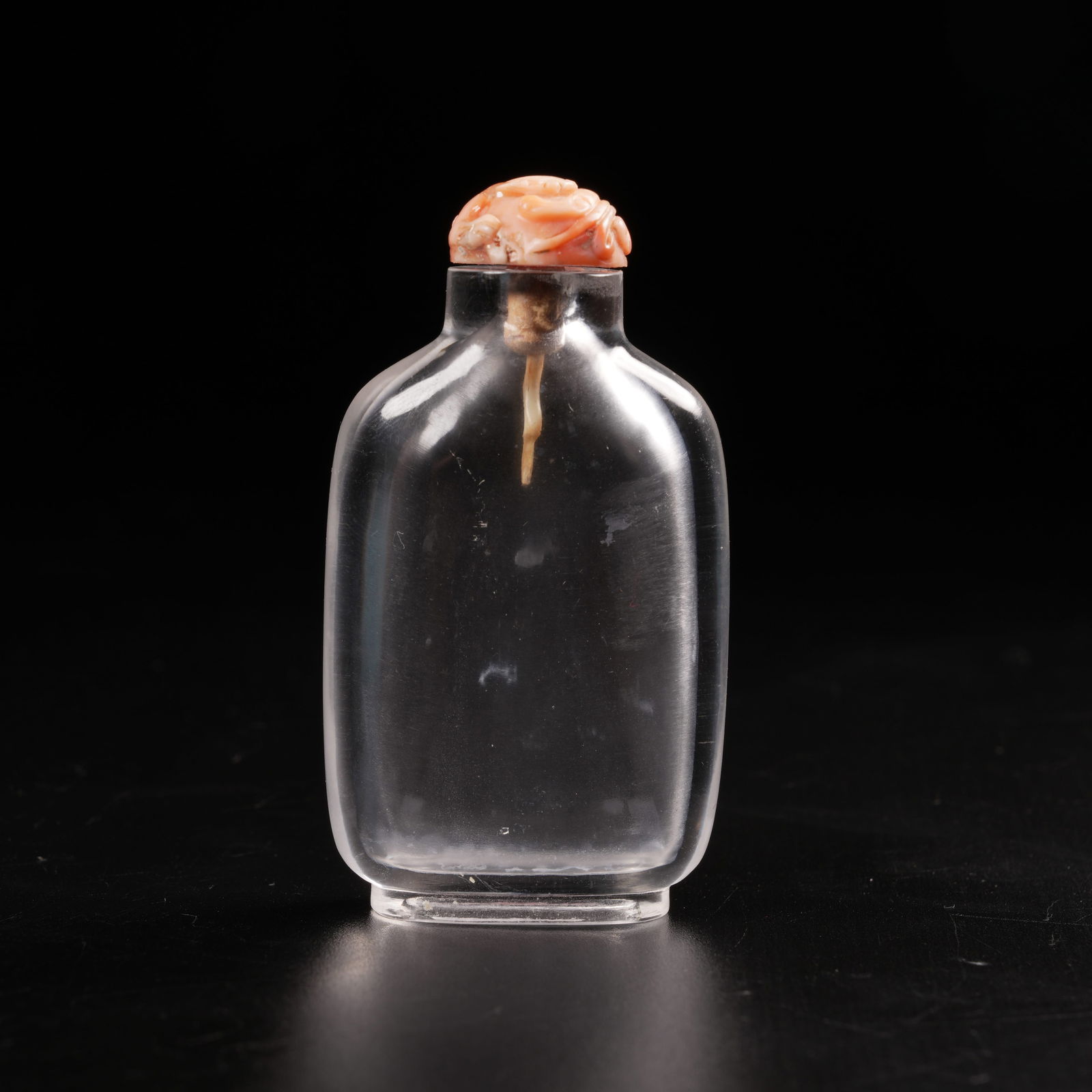 A CRYSTAL SNUFF BOTTLE - 6