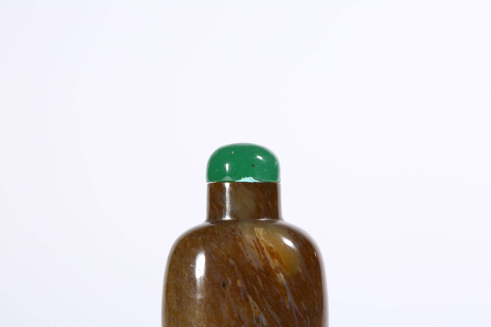 A AGATE SNUFF BOTTLE - 2