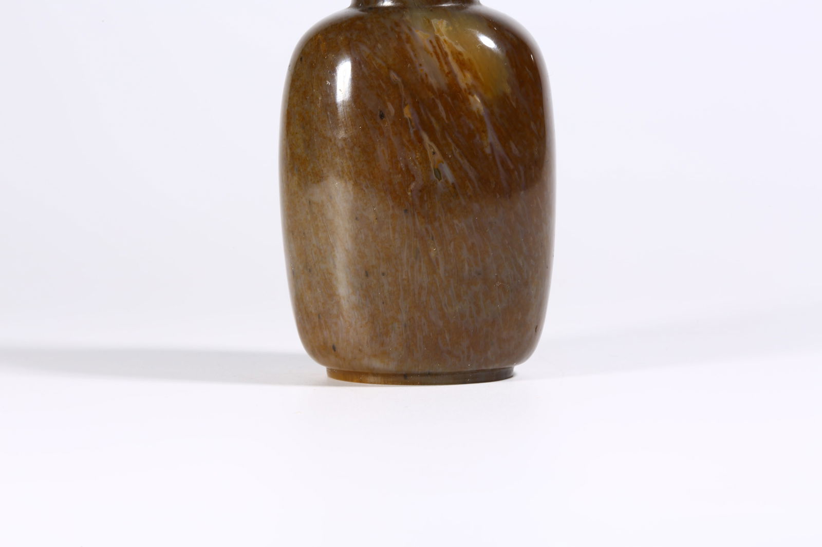 A AGATE SNUFF BOTTLE - 3