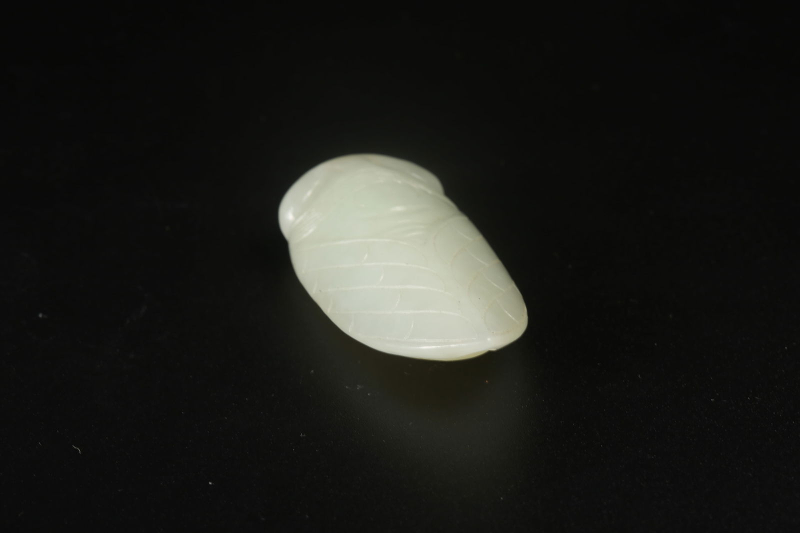 A HETIAN JADE CICADA - 4