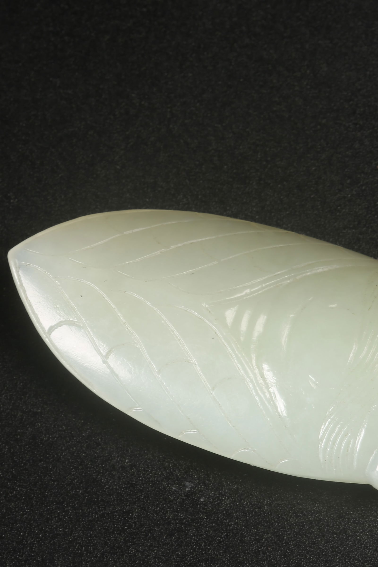 A HETIAN JADE CICADA - 6