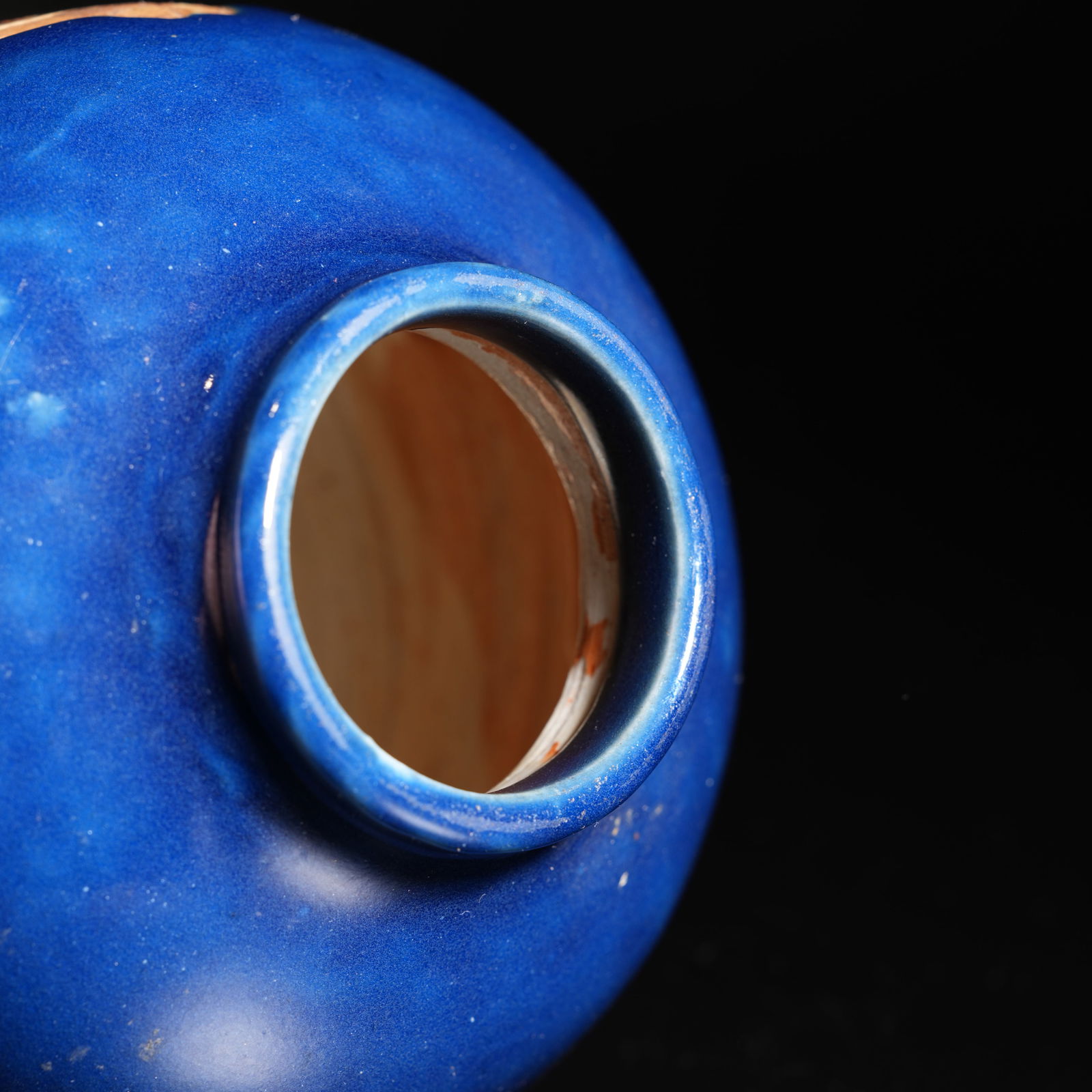 A BLUE-GLAZED DRAGON-PATTERN JAR - 9