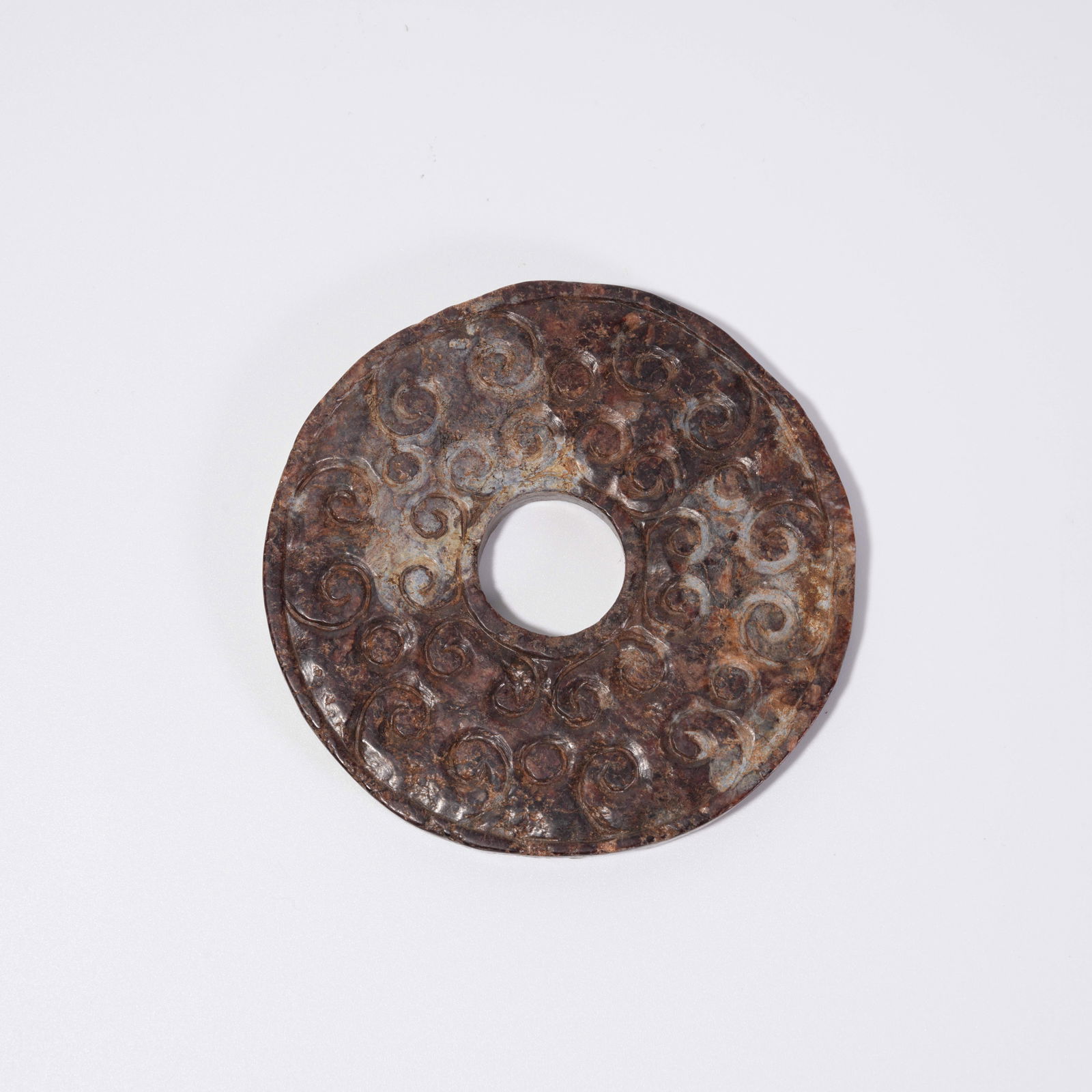 A ANCIENT JADE DISC: Ancient Jade Disc