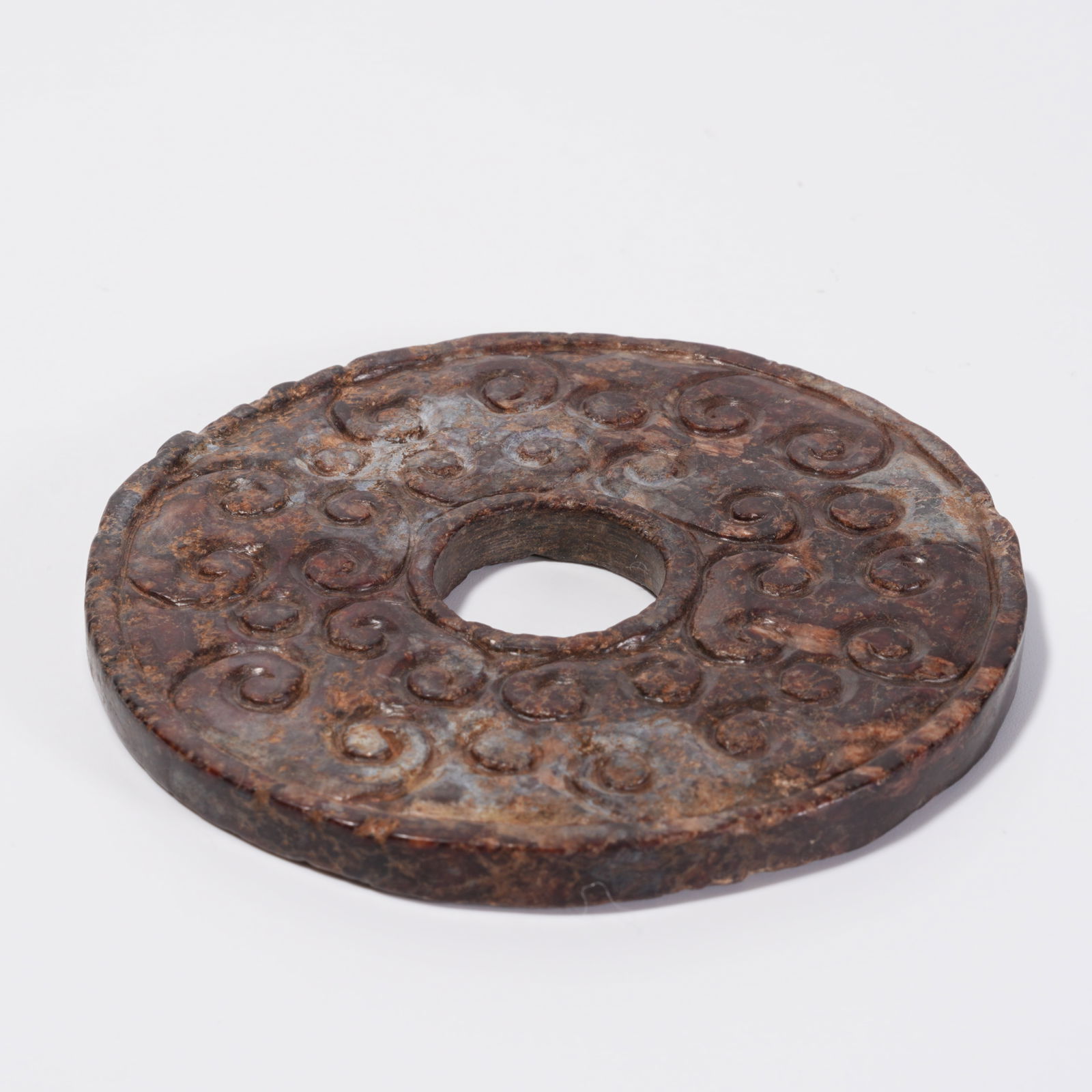 A ANCIENT JADE DISC - 9