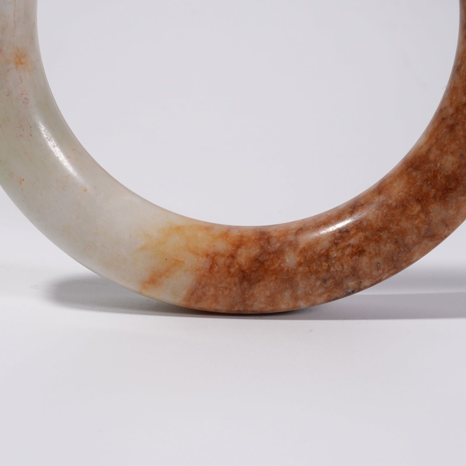 A HETIAN JADE BANGLE - 3