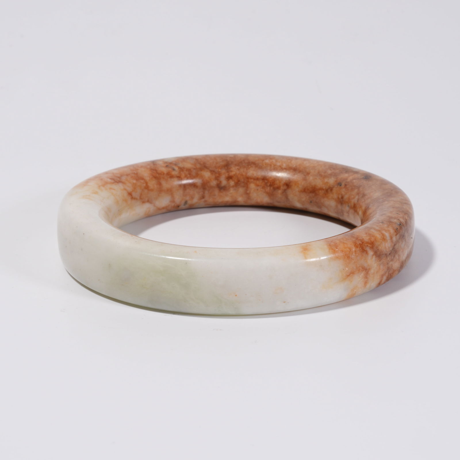 A HETIAN JADE BANGLE - 4
