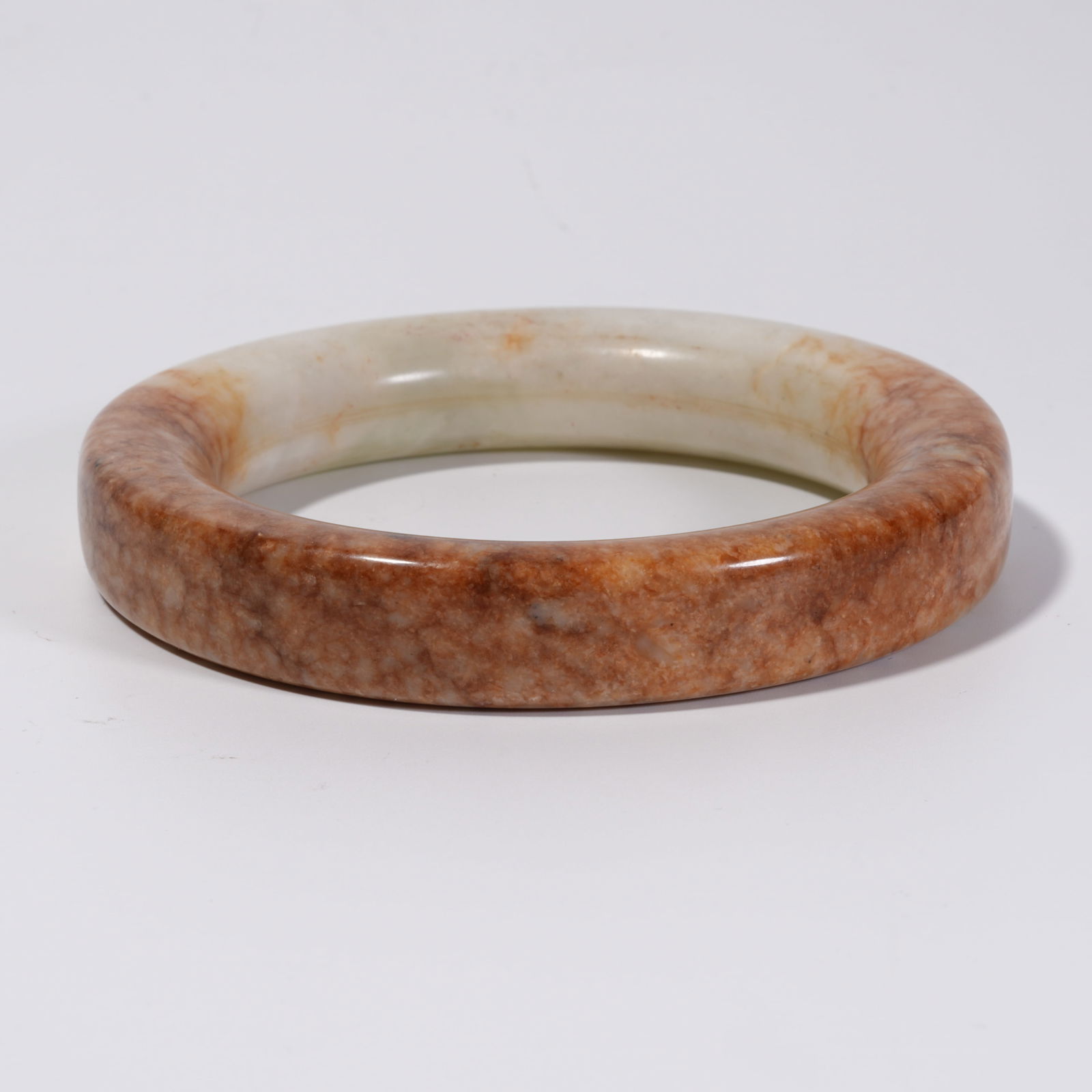 A HETIAN JADE BANGLE - 5