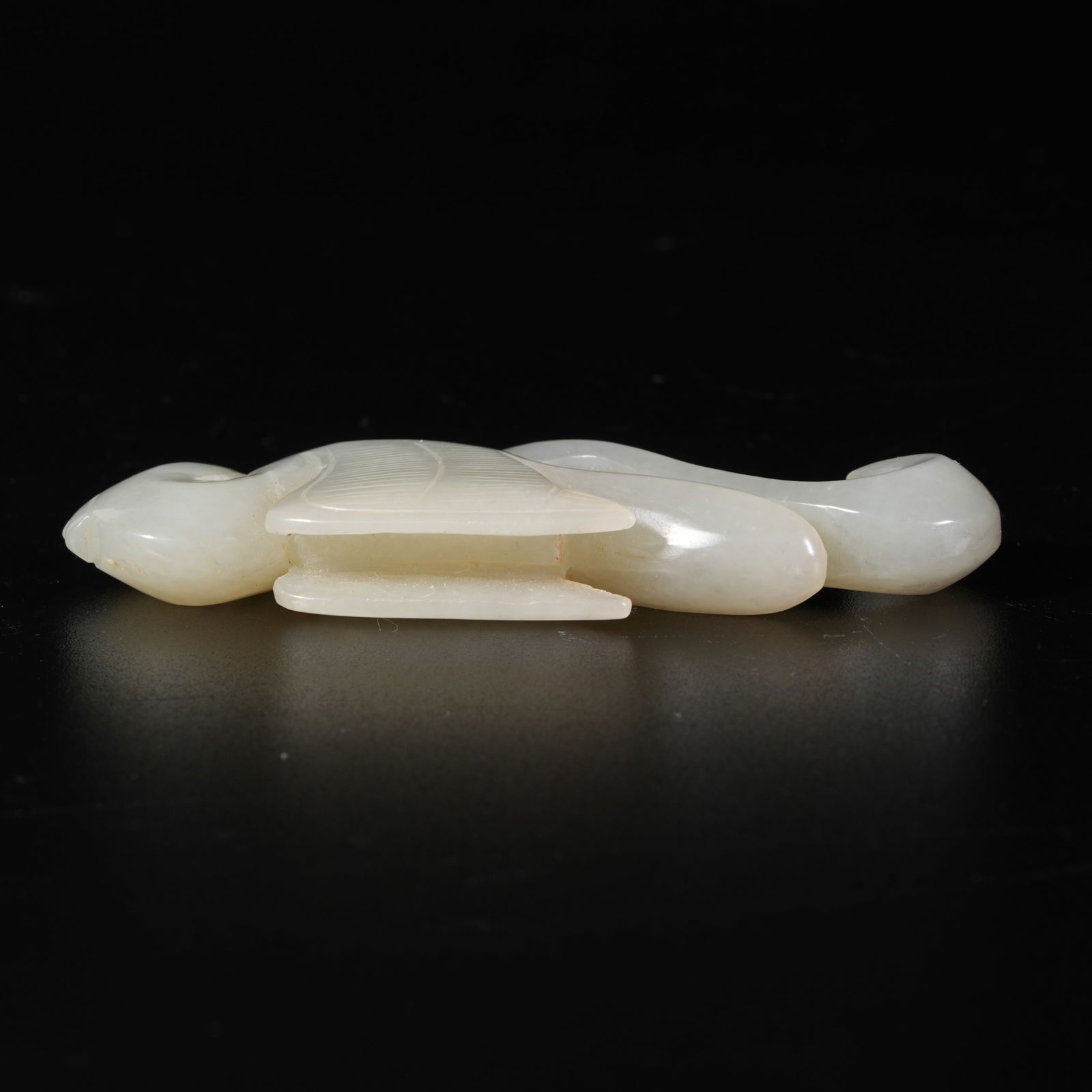 A HETIAN JADE BEAST-PATTERN PENDANT - 5