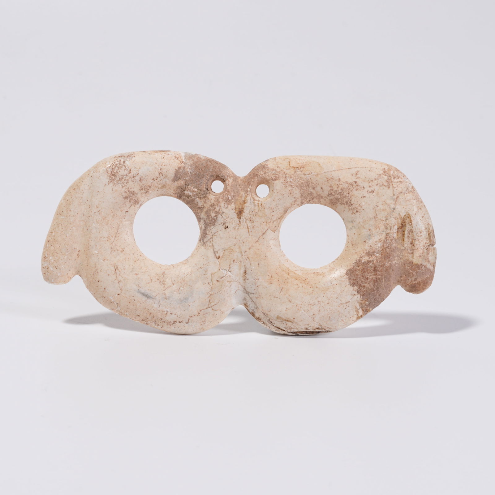 A HONGSHAN JADE DOUBLE-CONNECTED DISC: Hongshan Jade Double-Connected Disc