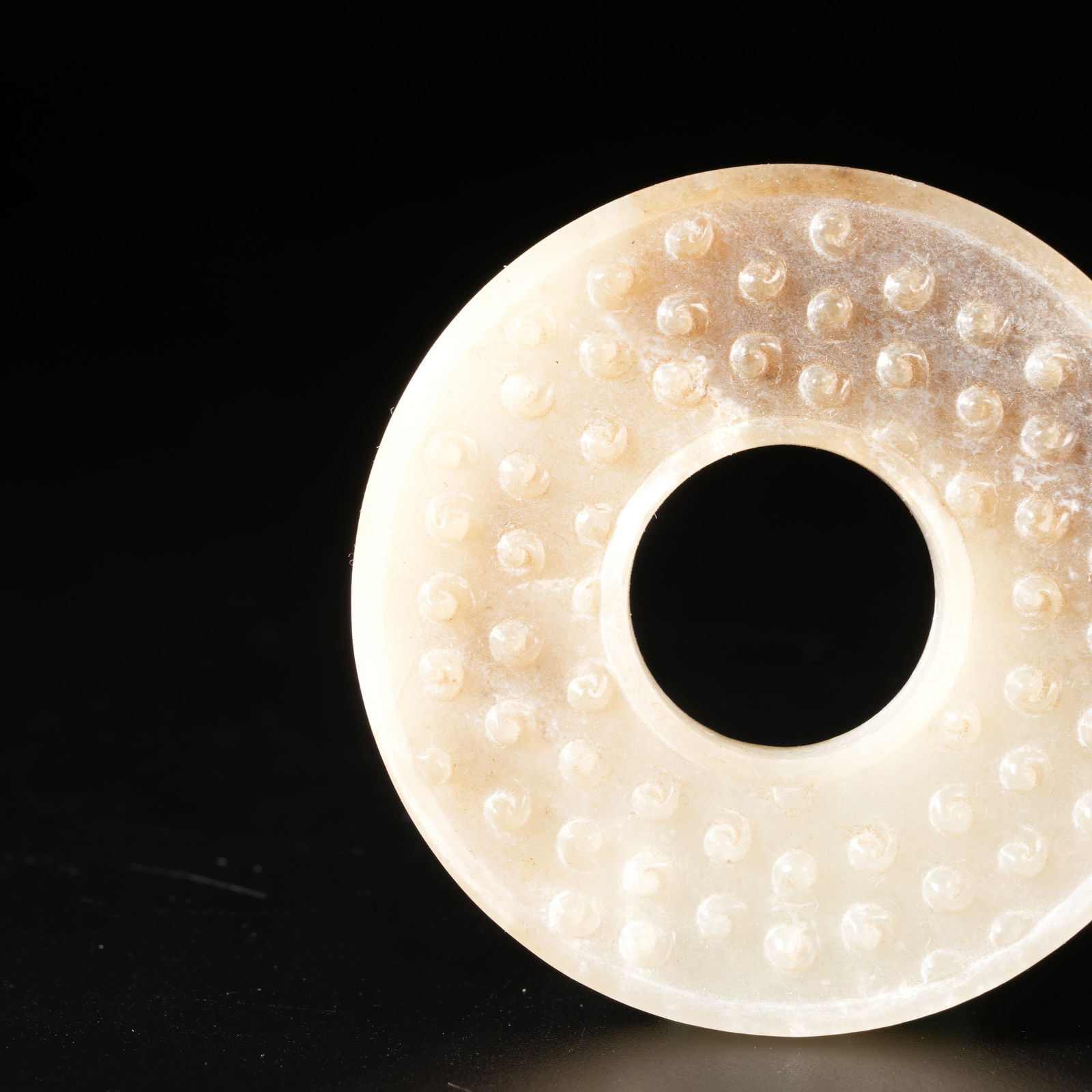 A ARCHAIC JADE BI DISK - 3