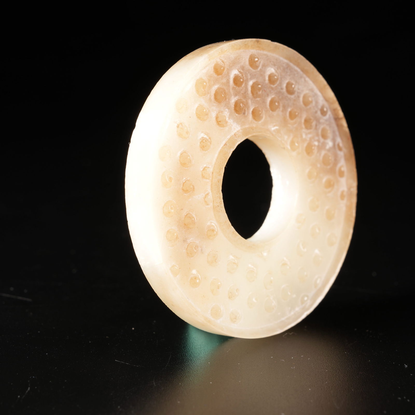 A ARCHAIC JADE BI DISK - 4