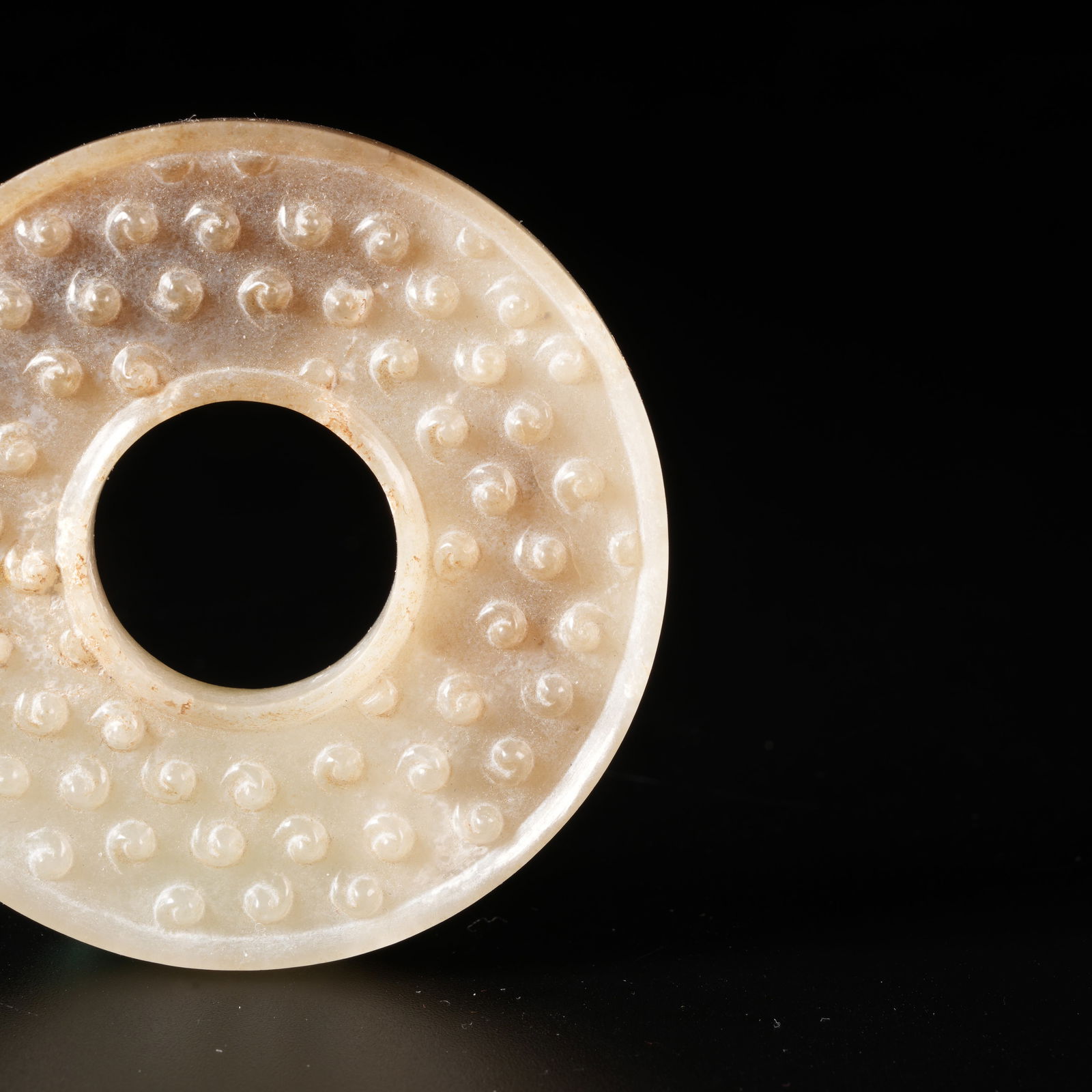 A ARCHAIC JADE BI DISK - 6