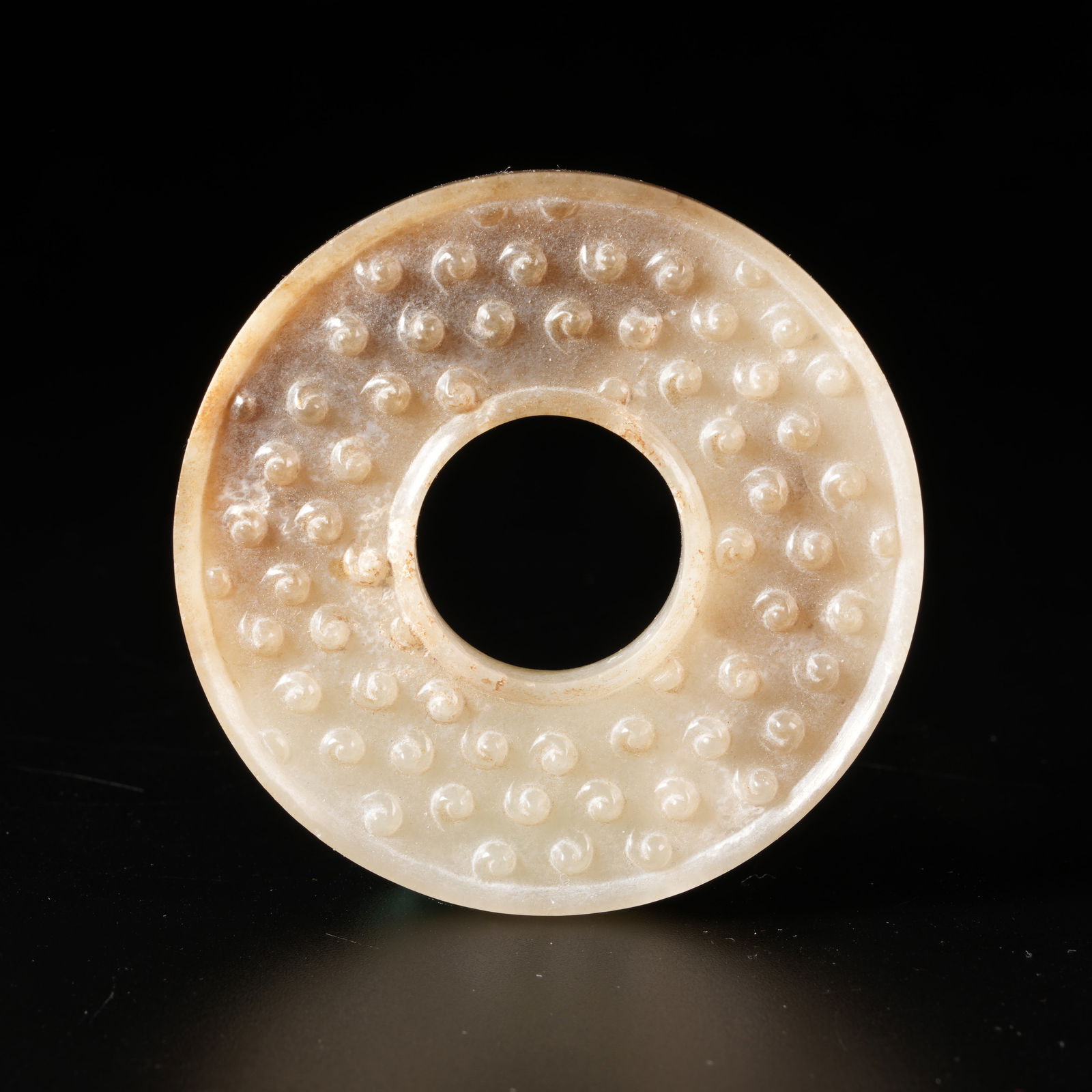 A ARCHAIC JADE BI DISK - 7