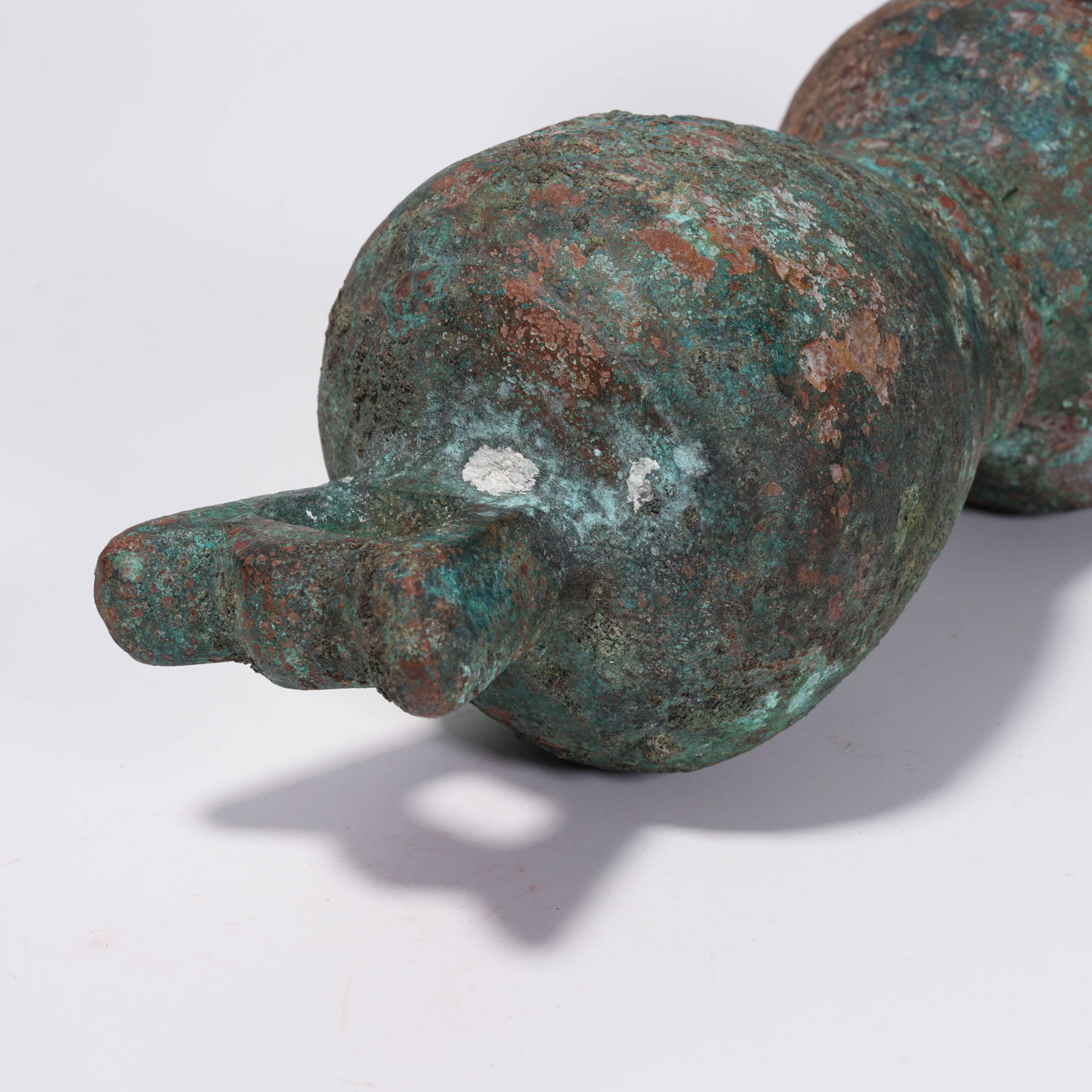 A BRONZE WEIGHT - 8