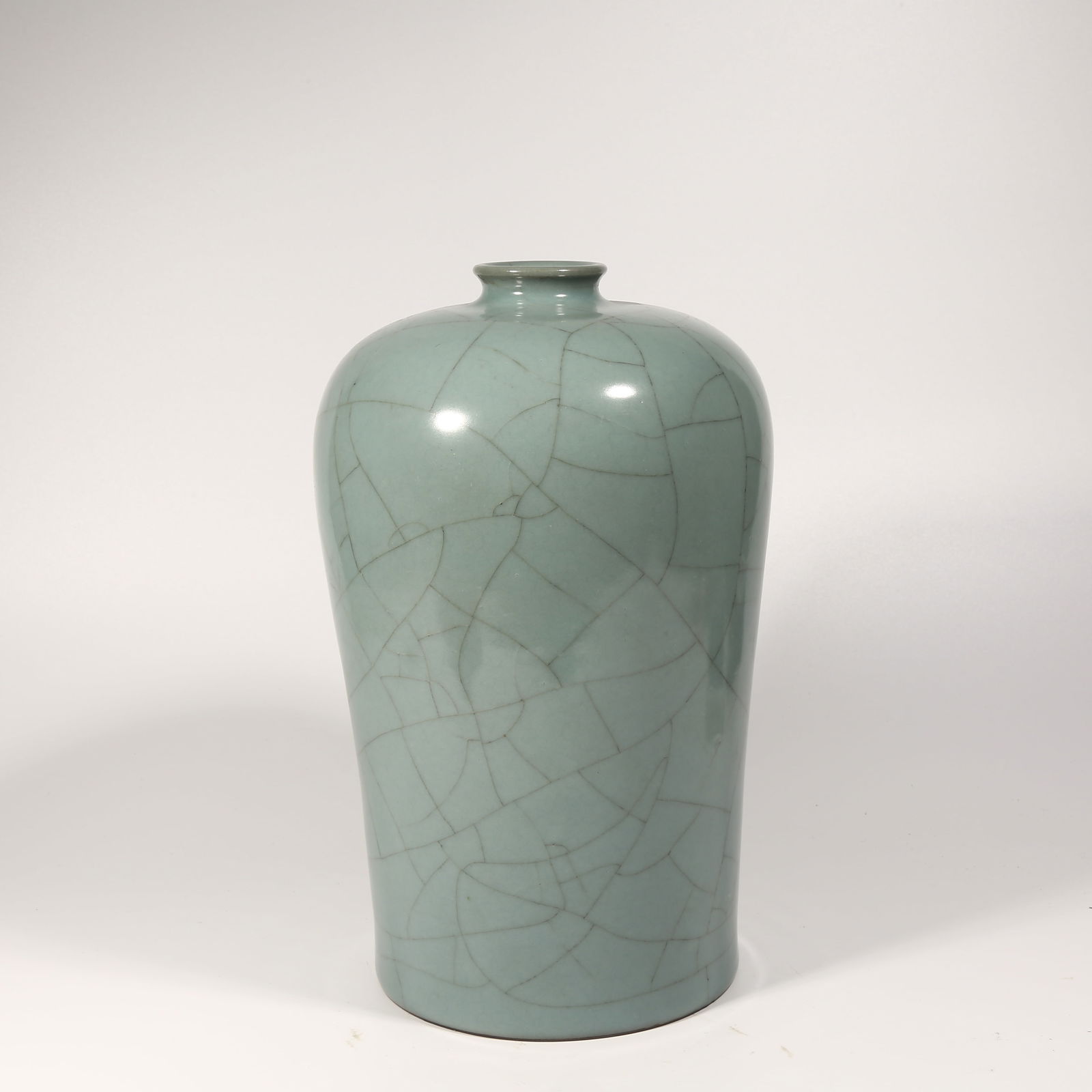 A OFFICIAL KILN PLUM VASE (1 of 9)
