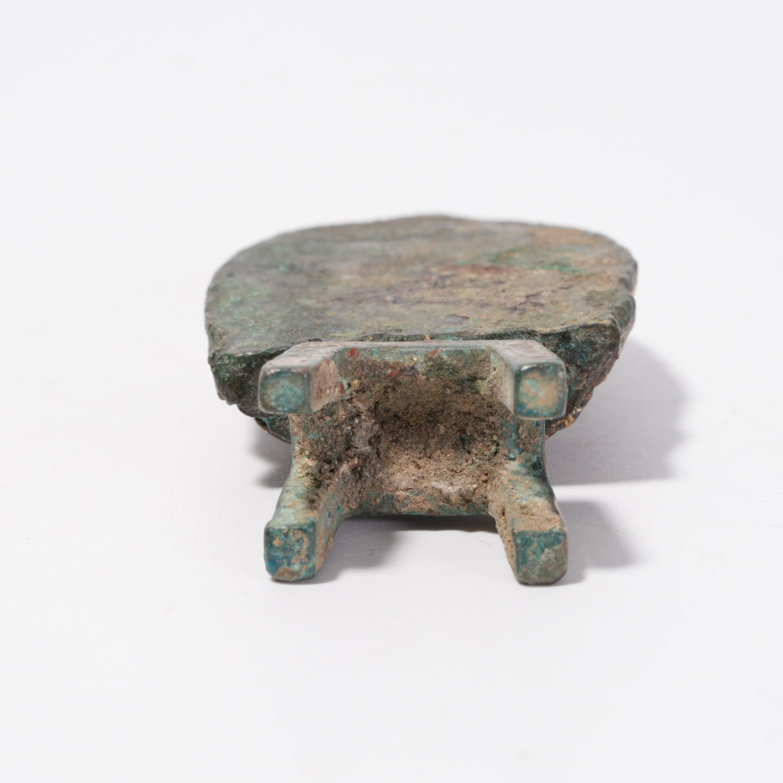 A BRONZE BUDDHA STATUE - 9