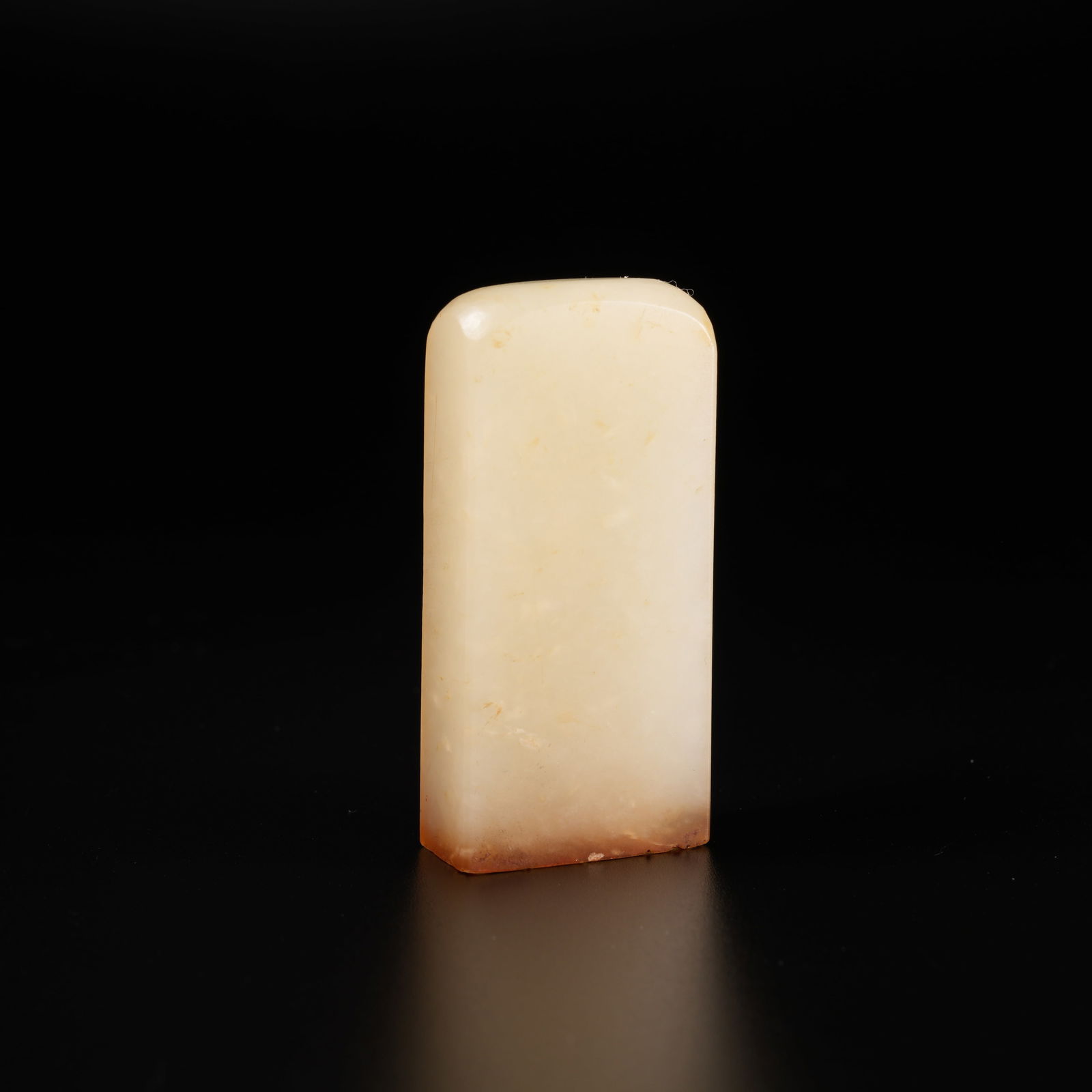 A HETIAN JADE SEAL: Hetian Jade Seal