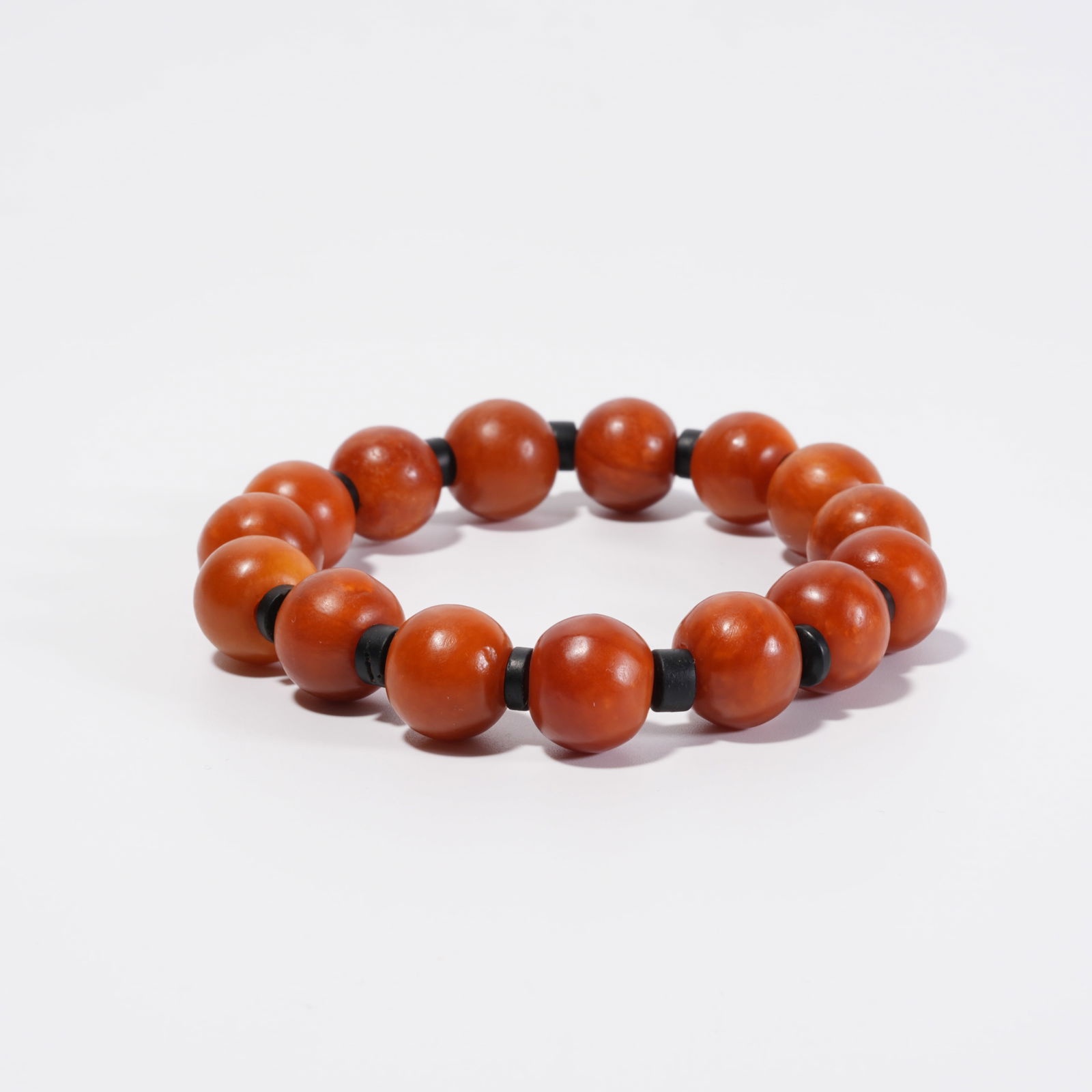 A HETIAN JADE BEAD BRACELET - 4