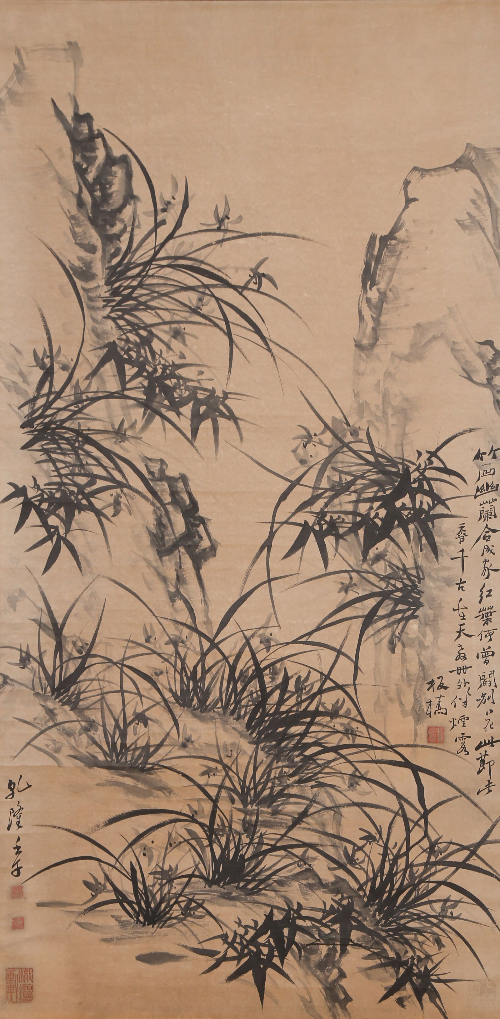 A BAMBOO PAINTING ON PAPER BY ZHENG BANQIAO.鄭板橋 (1 of 9)