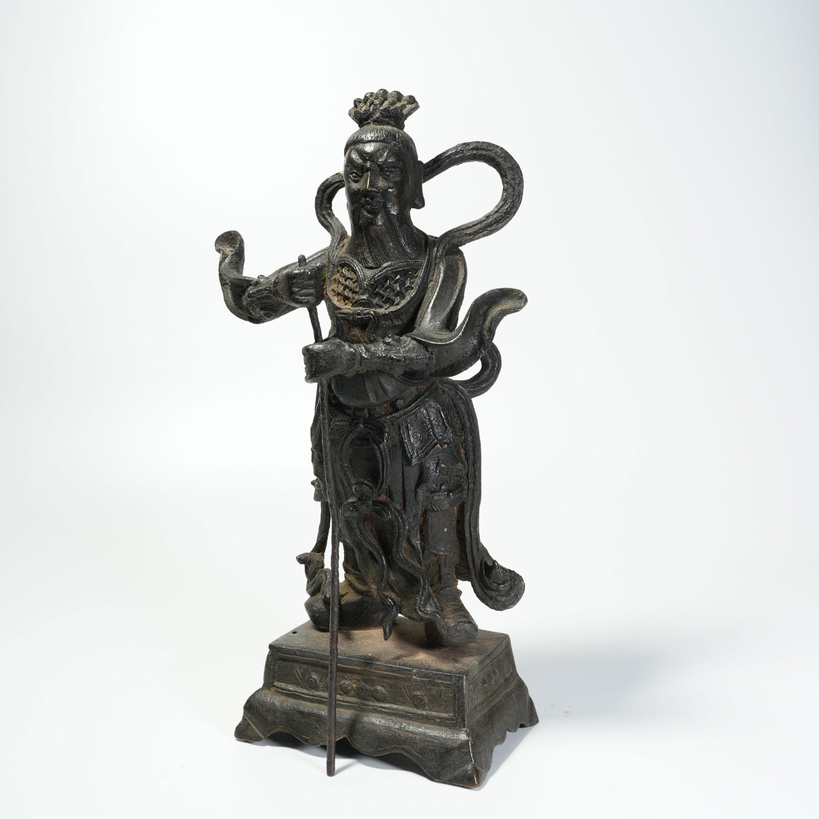 A BRONZE WATER OFFICIAL ORNAMENT: Bronze Water Official Ornament