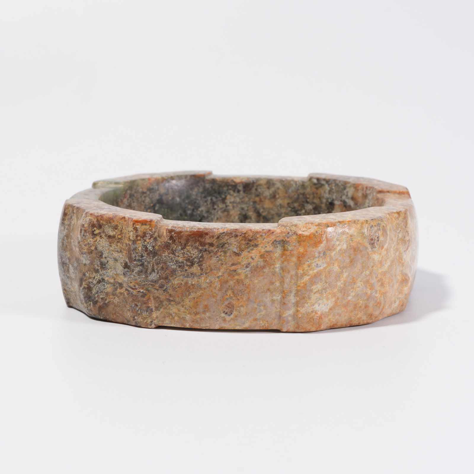 A ANCIENT JADE BANGLE - 4