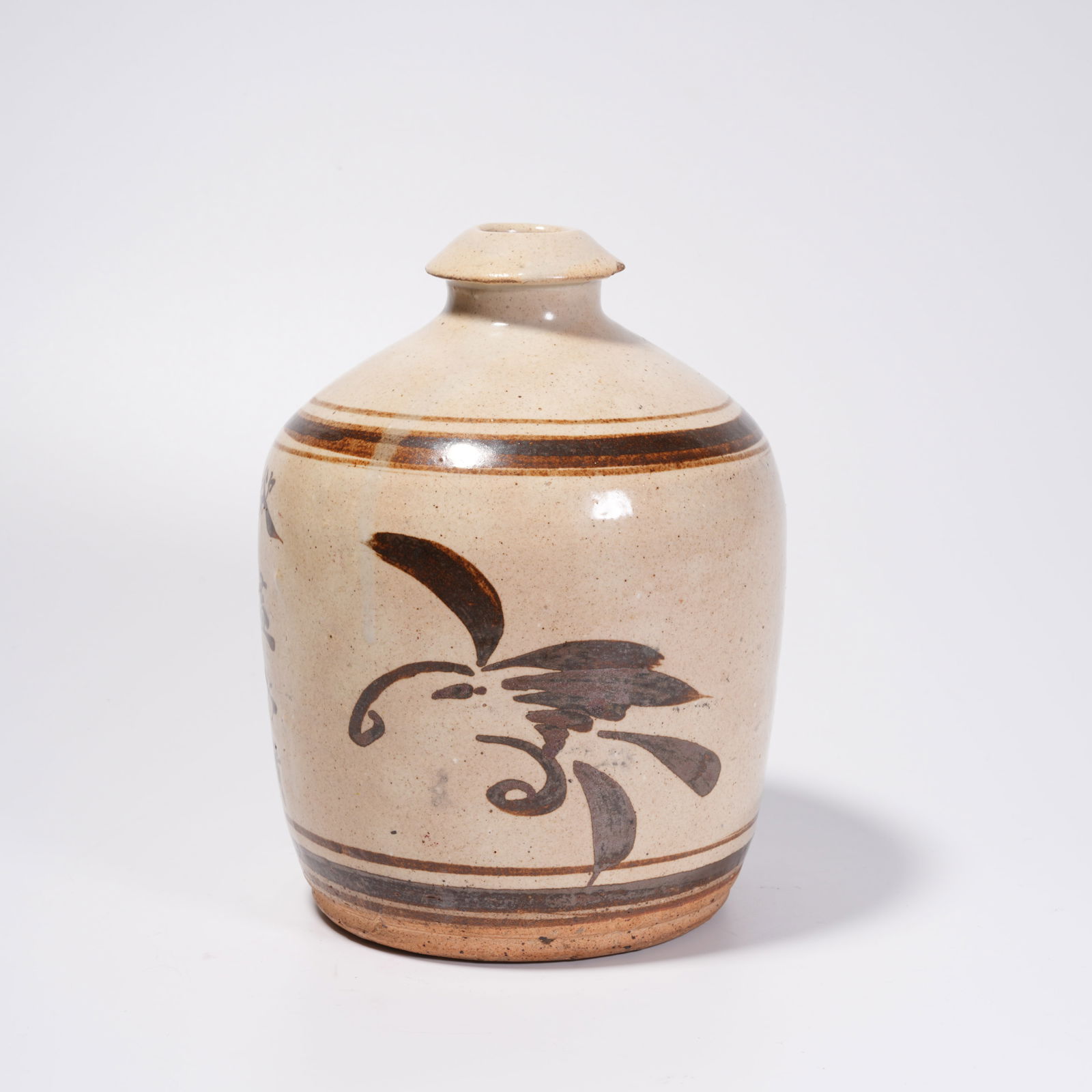 A OLD KILN CARVED POEM APPRECIATION VASE (1 of 10)