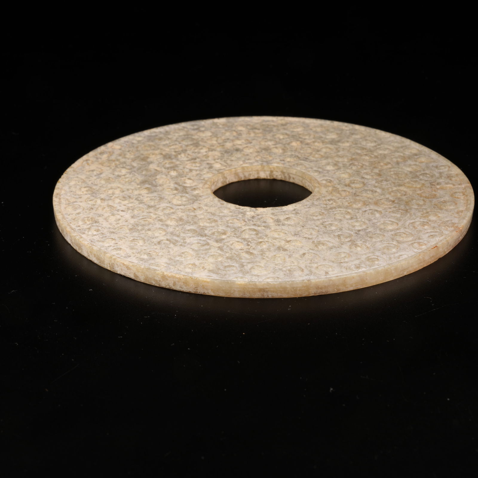 A ANCIENT JADE DISC - 10