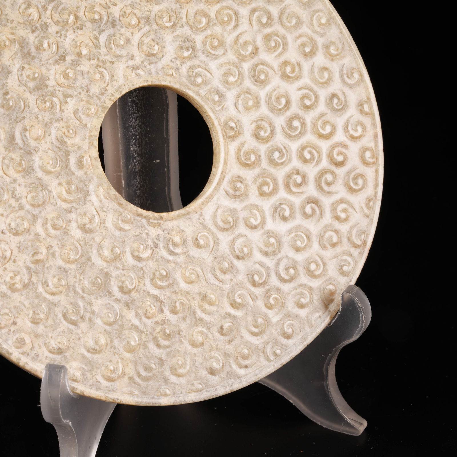 A ANCIENT JADE DISC - 8