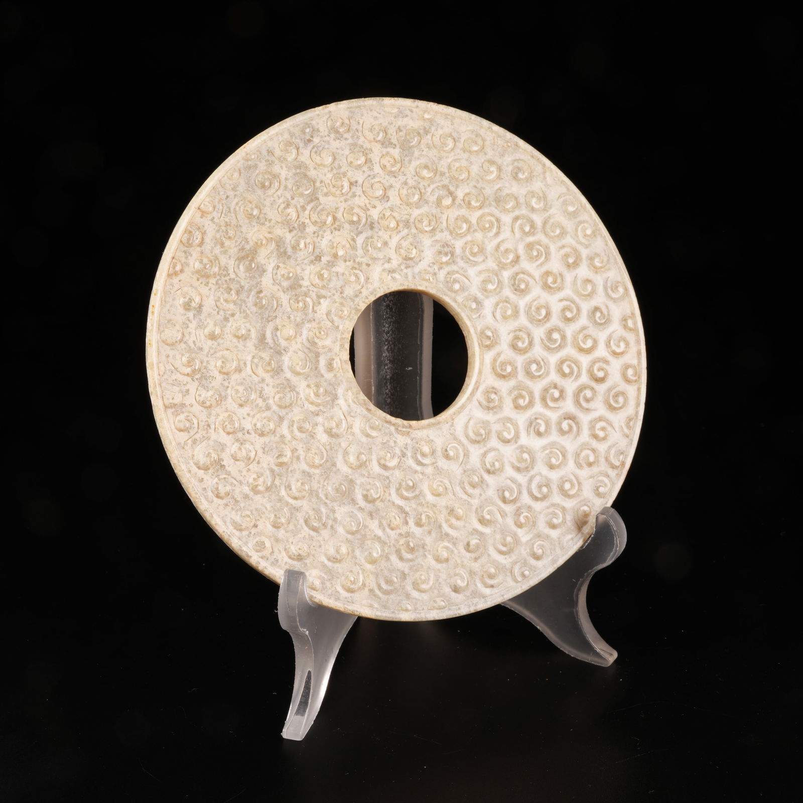 A ANCIENT JADE DISC - 9