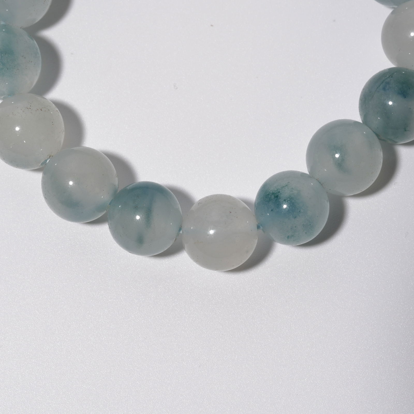 A AGATE BEAD BRACELET - 3