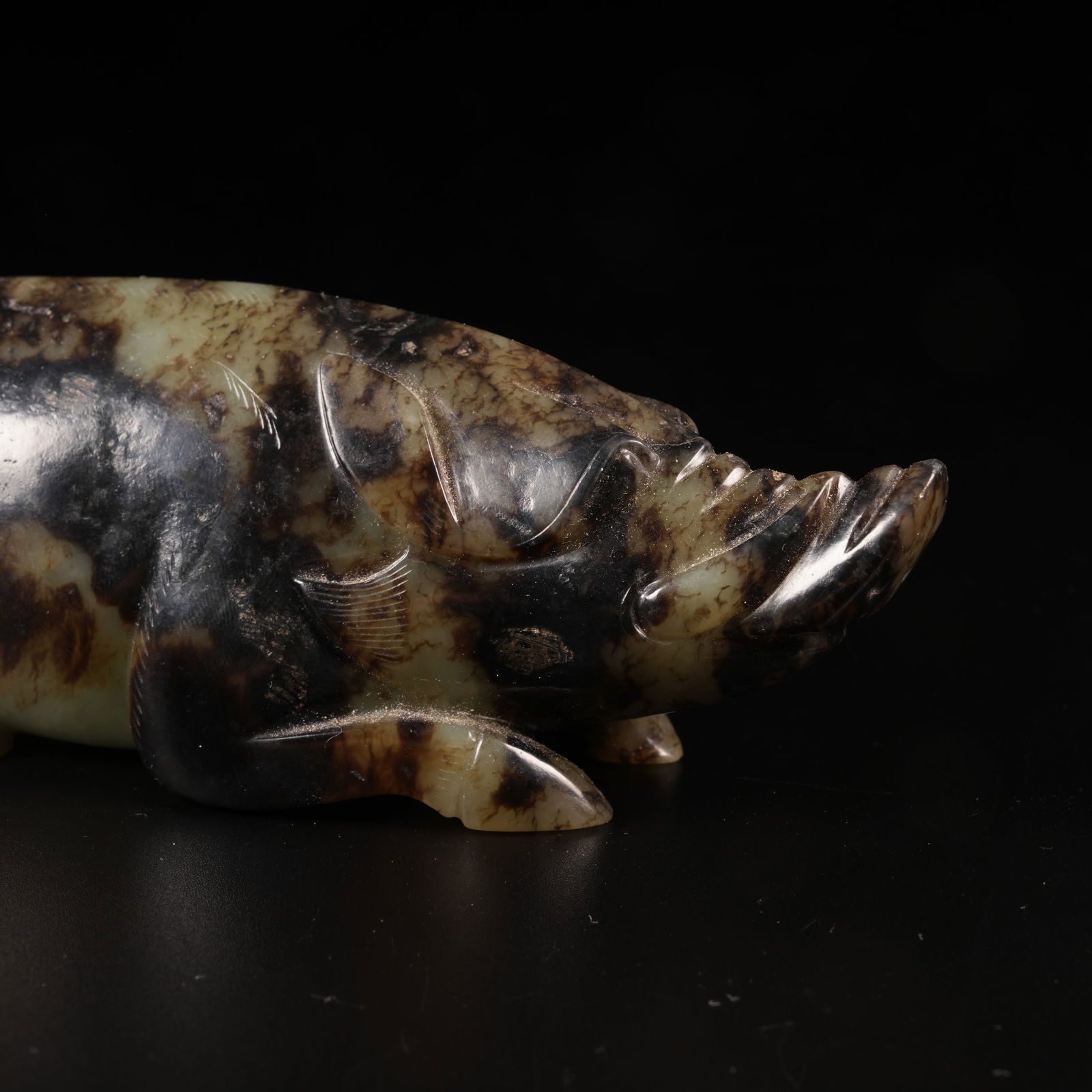 A ANCIENT JADE PIG - 2