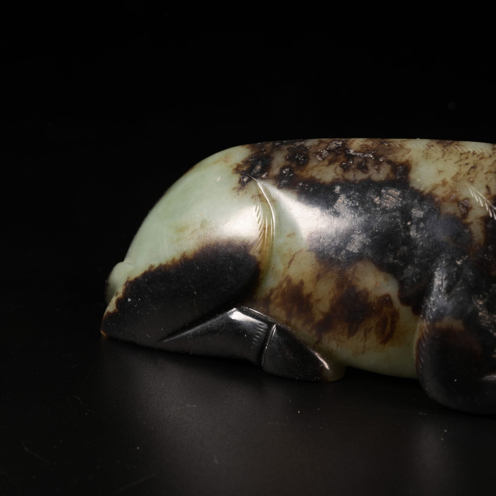 A ANCIENT JADE PIG - 3