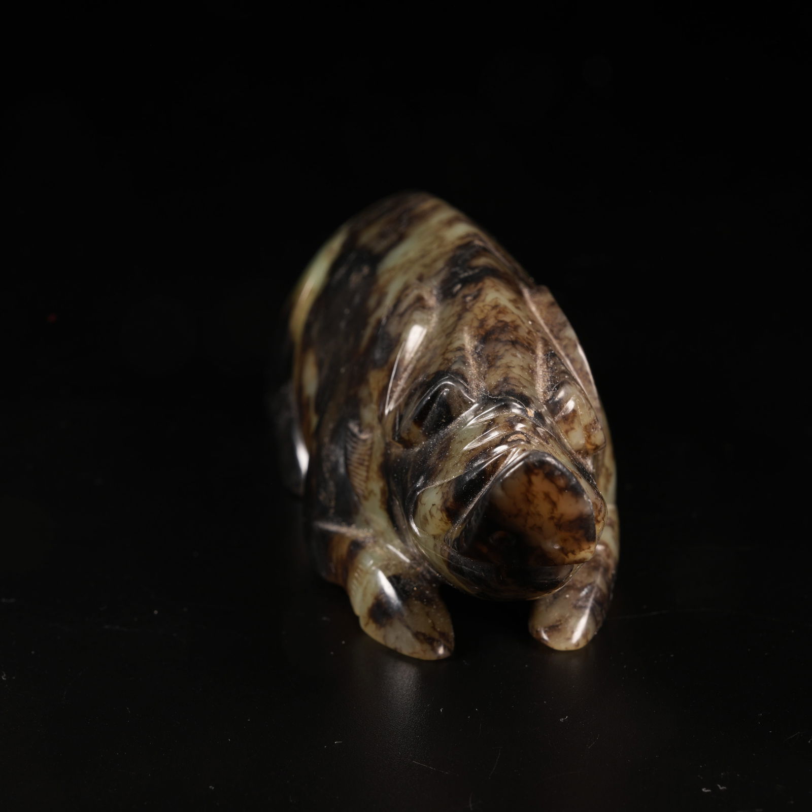 A ANCIENT JADE PIG - 4