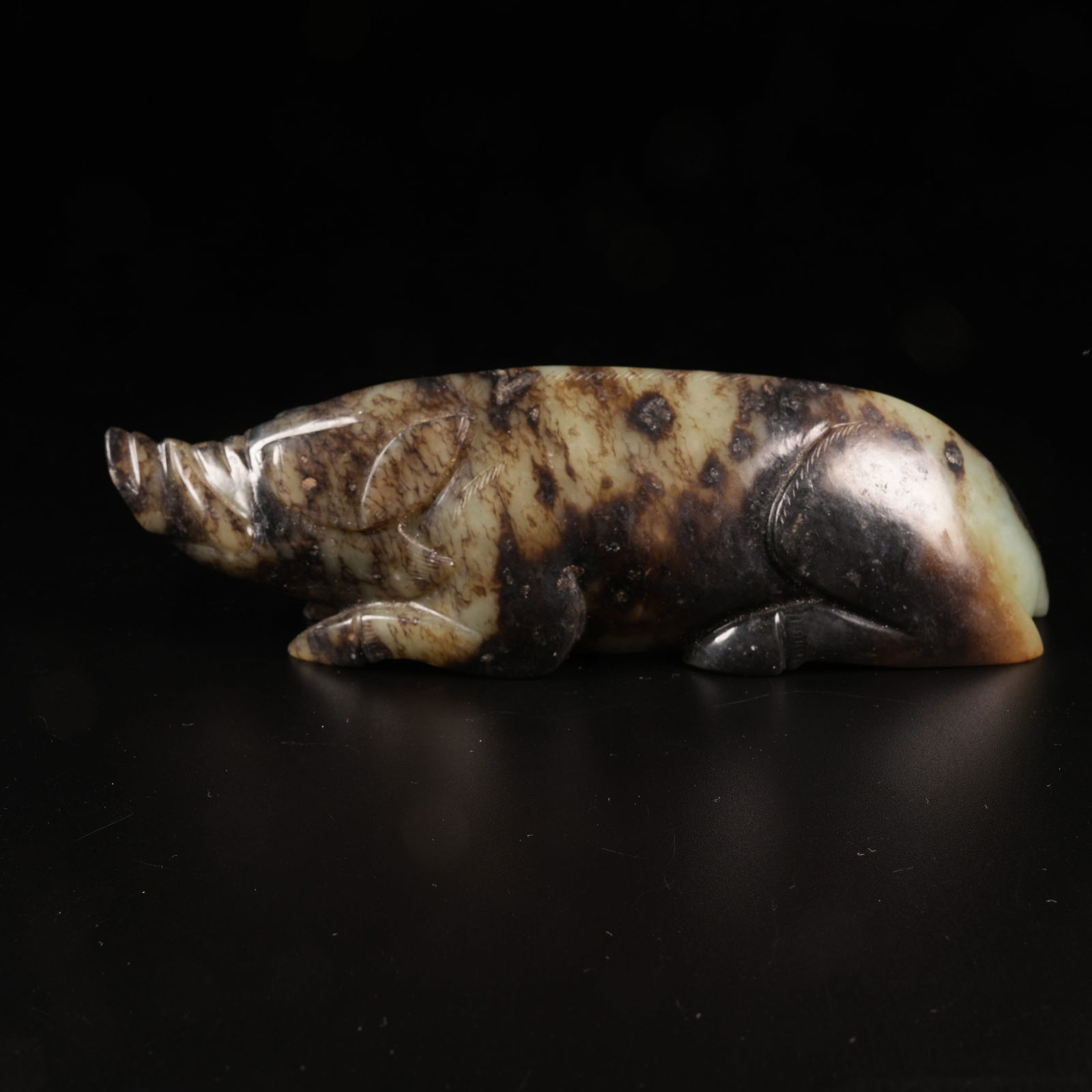 A ANCIENT JADE PIG - 5