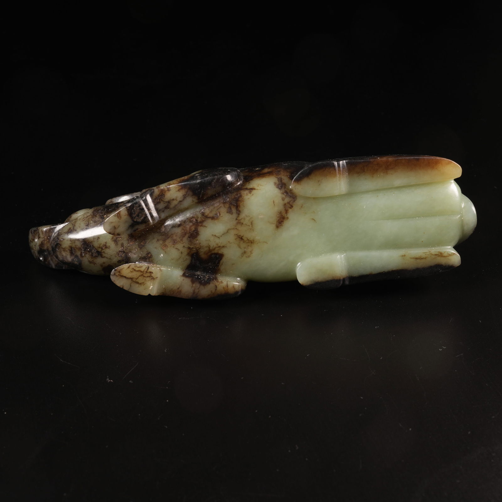 A ANCIENT JADE PIG - 9