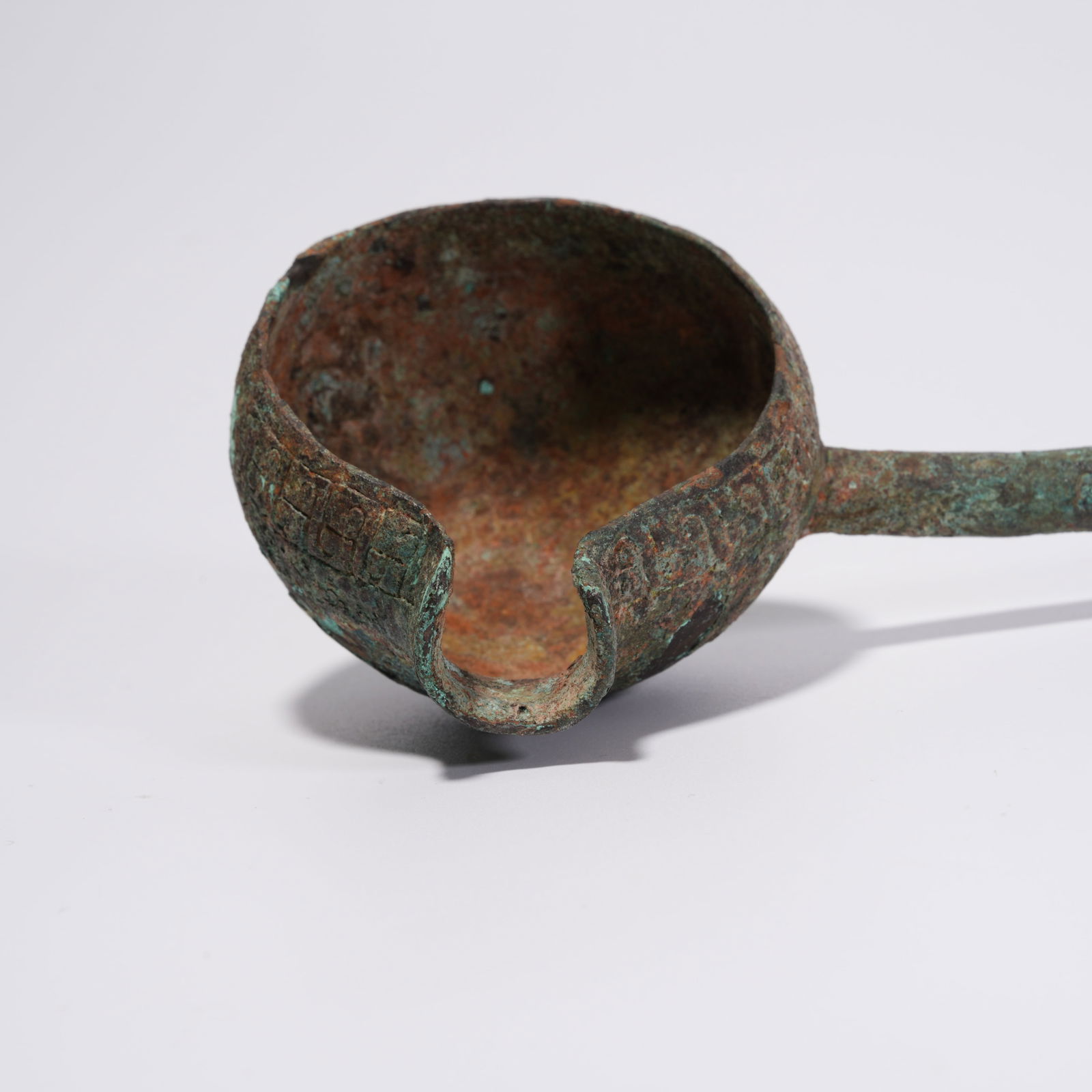 A BRONZE SPOON - 3