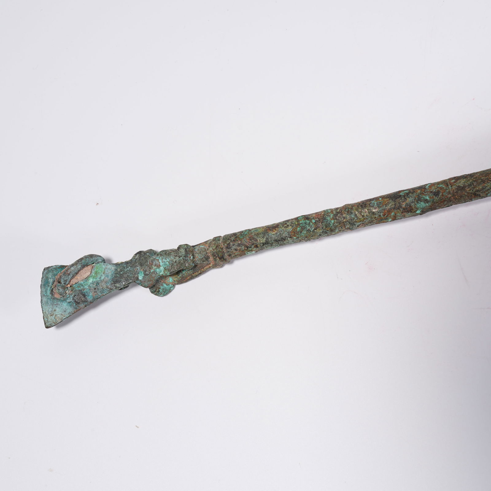 A BRONZE SPOON - 7