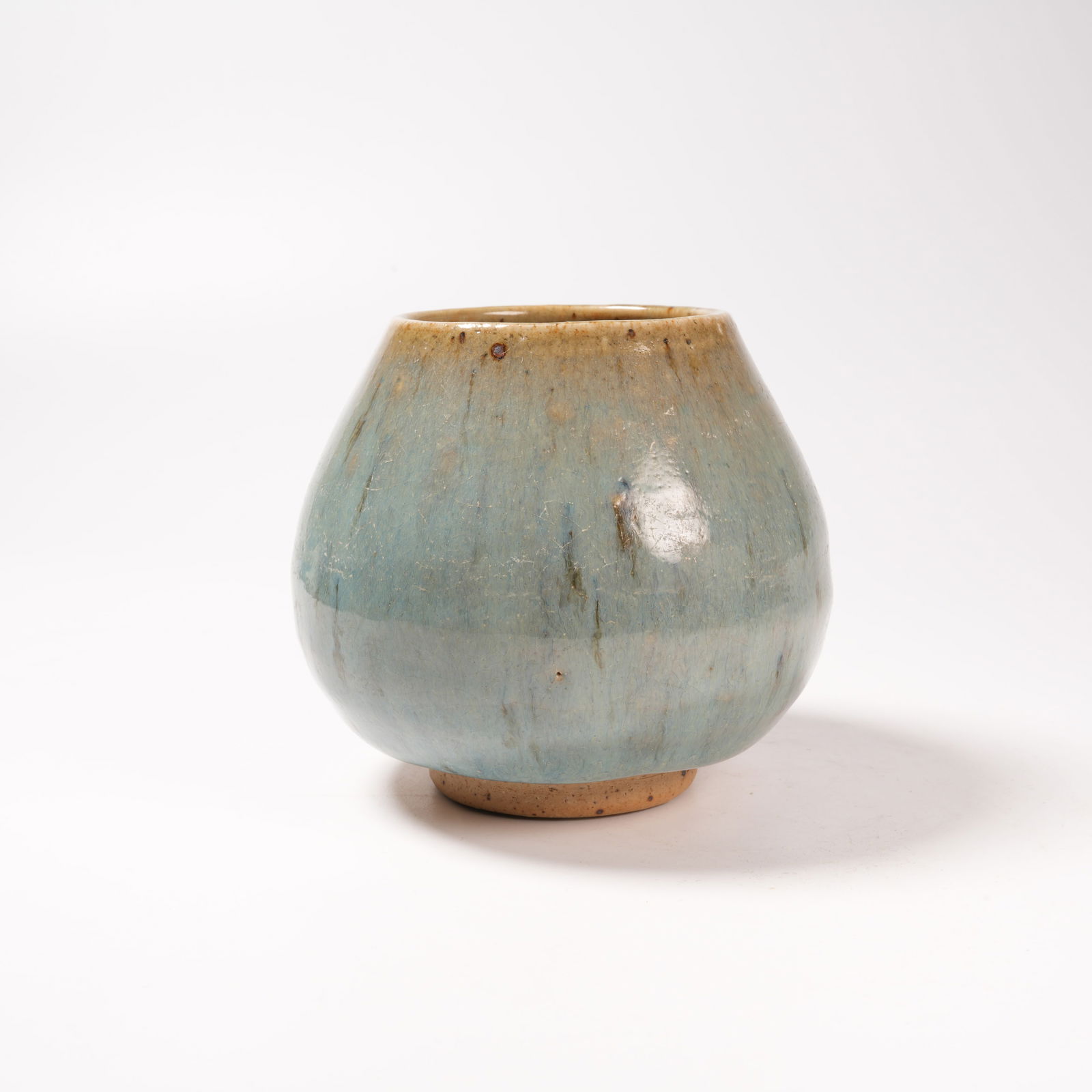 A LU JUN KILN CHICKEN-HEART JAR (1 of 9)