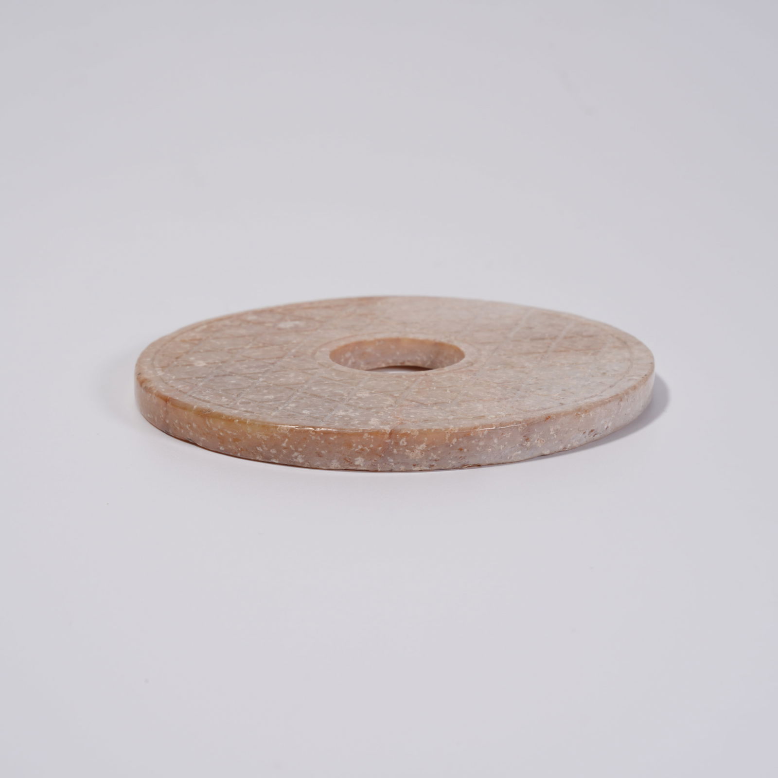 A HETIAN JADE DISC - 4