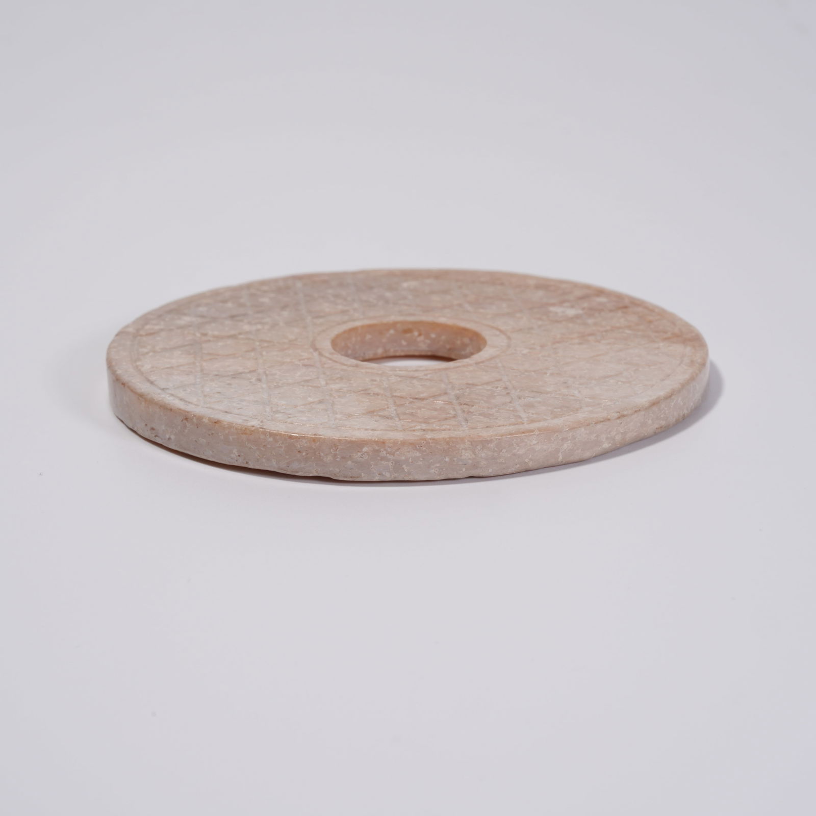 A HETIAN JADE DISC - 5